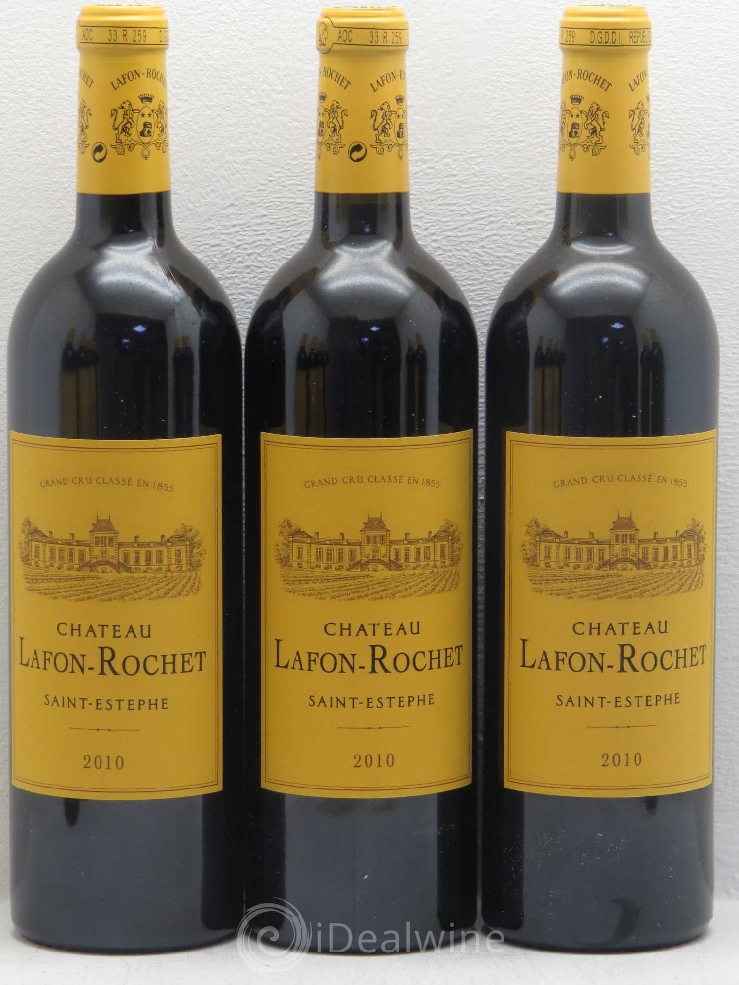 Château Lafon Rochet 4ème Grand Cru Classé 2010 - Lot de 12 bouteilles - 2