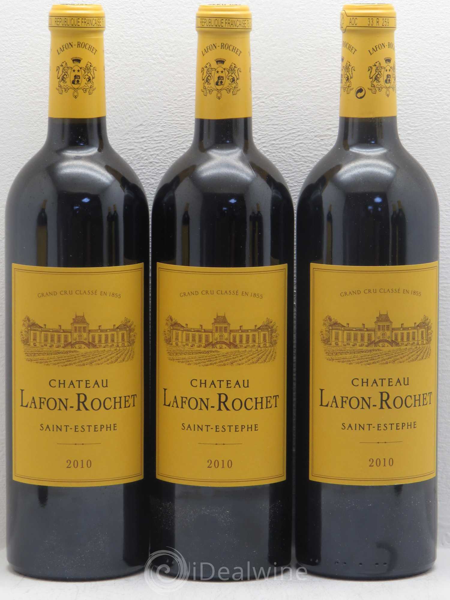 Château Lafon Rochet 4ème Grand Cru Classé 2010 - Lot de 12 bouteilles - 3