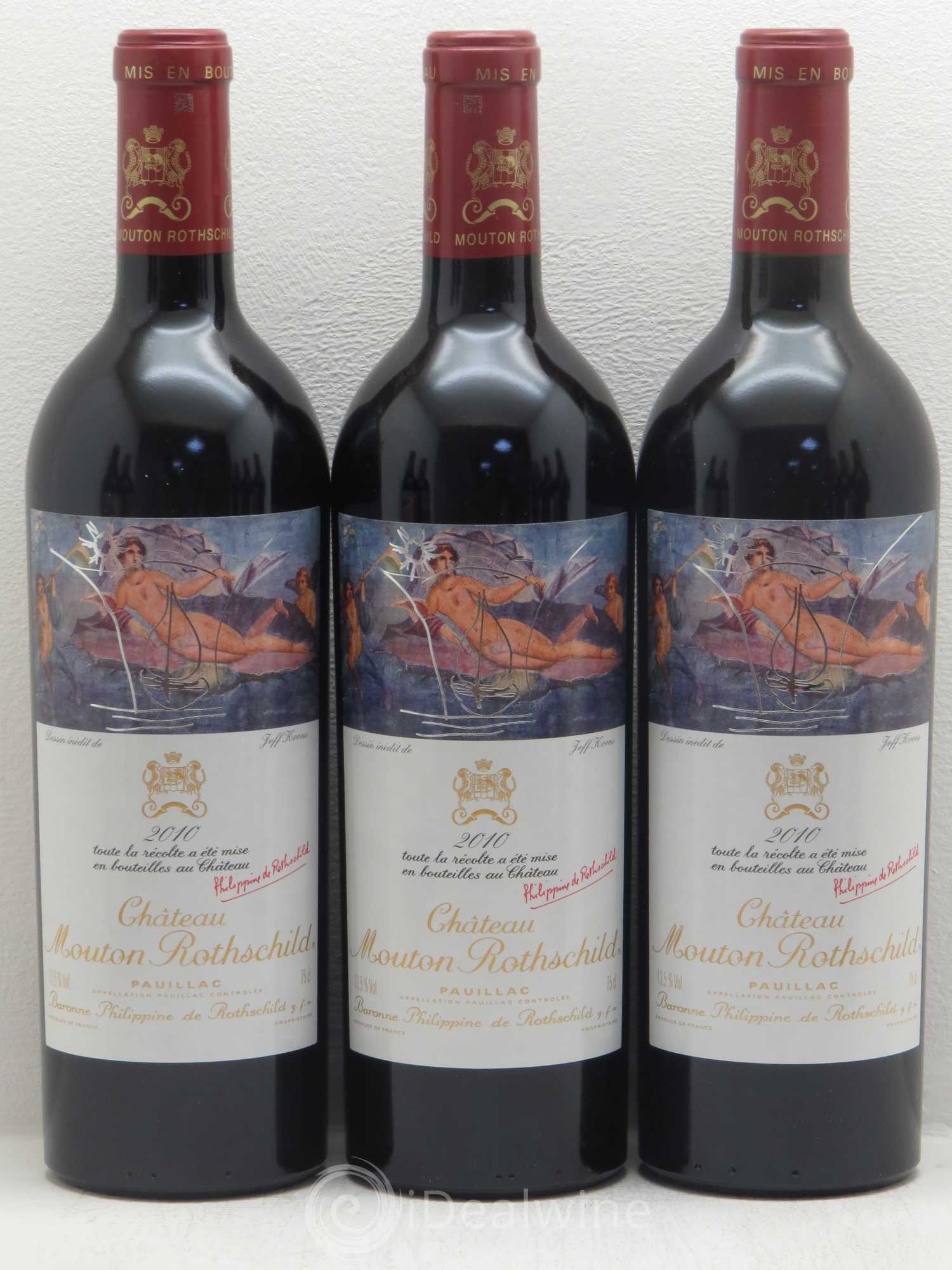 Château Mouton Rothschild 1er Grand Cru Classé 2010 - Lot de 12 bouteilles - 2