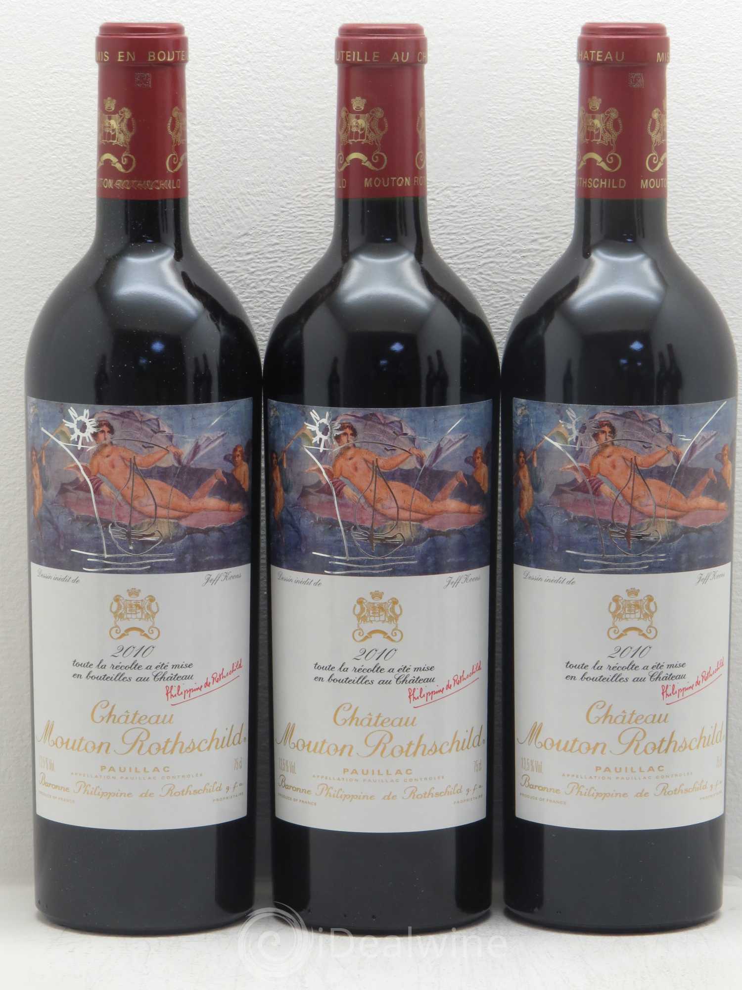 Château Mouton Rothschild 1er Grand Cru Classé 2010 - Lot de 12 bouteilles - 3