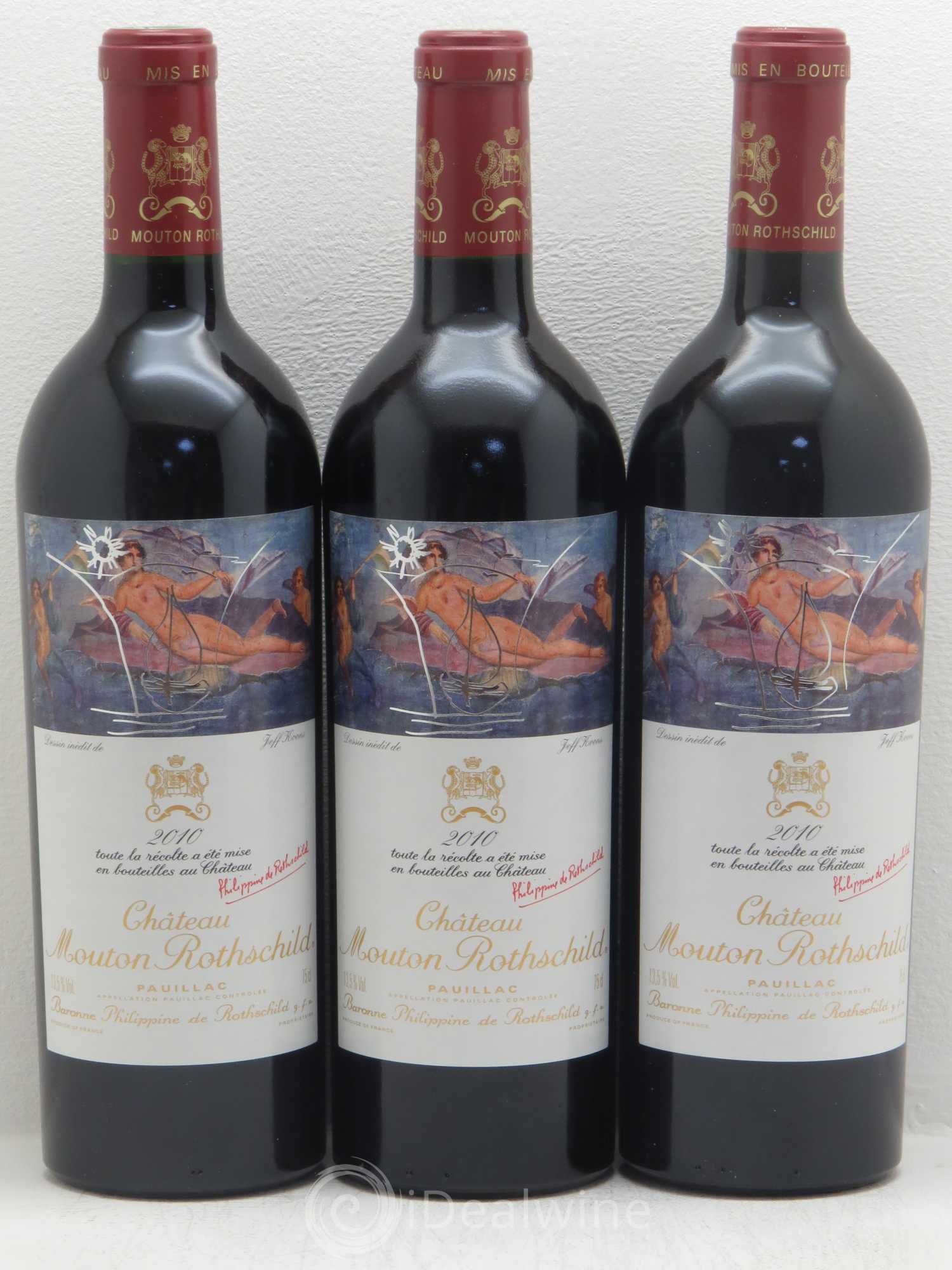 Château Mouton Rothschild 1er Grand Cru Classé 2010 - Lot de 12 bouteilles - 4