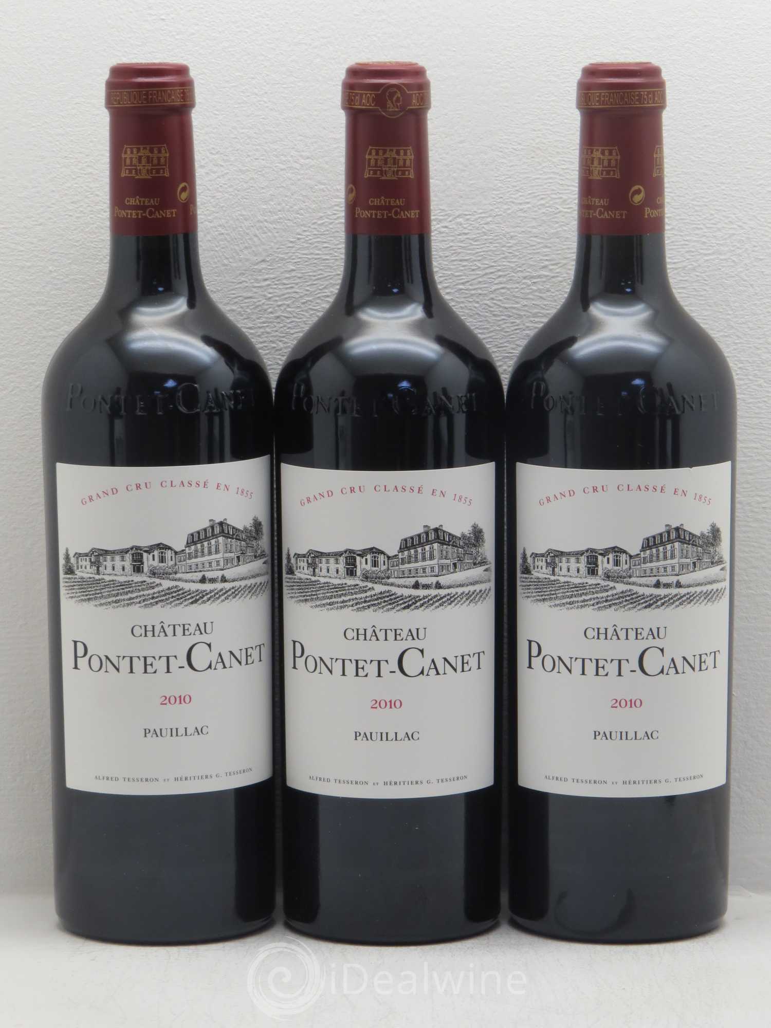 Château Pontet Canet 5ème Grand Cru Classé 2010 - Lot de 12 bouteilles - 3