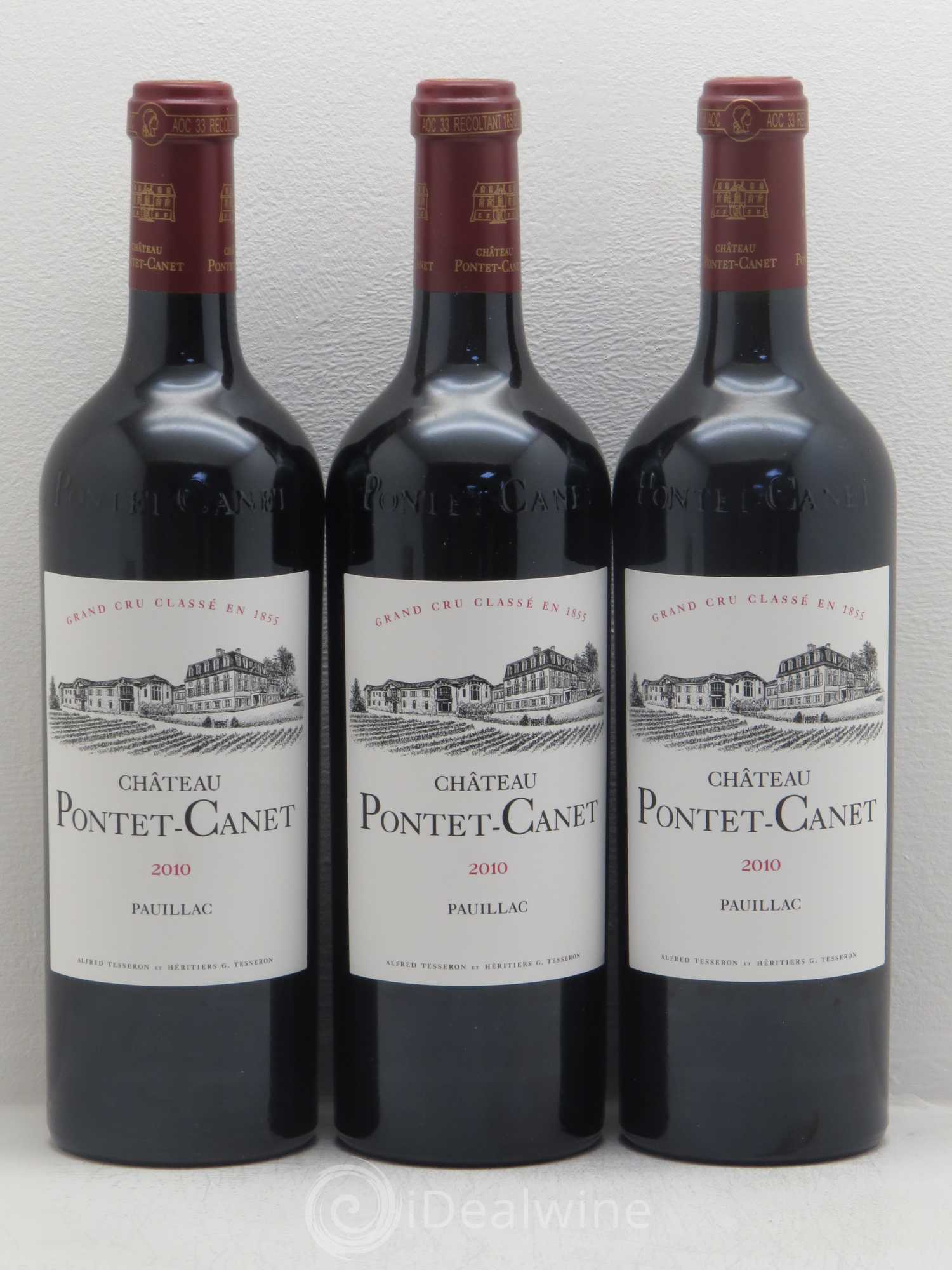 Château Pontet Canet 5ème Grand Cru Classé 2010 - Lot de 12 bouteilles - 4