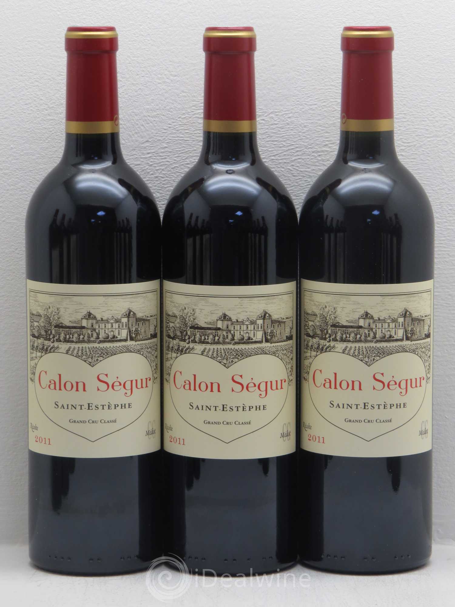 Château Calon Ségur 3ème Grand Cru Classé 2011 - Lot de 12 bouteilles - 1
