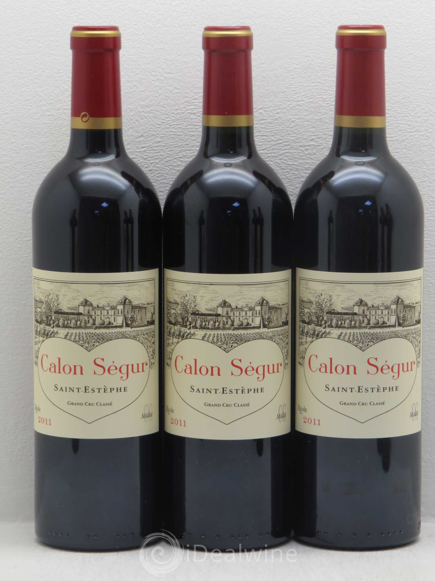 Château Calon Ségur 3ème Grand Cru Classé 2011 - Lot de 12 bouteilles - 3