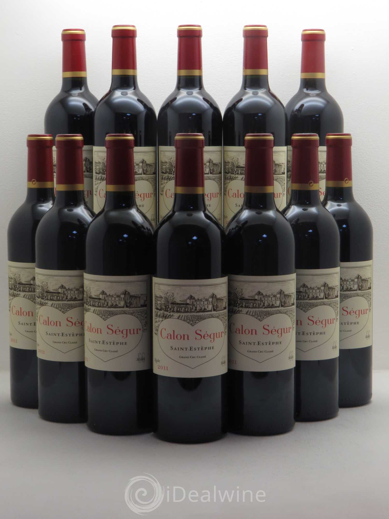 Château Calon Ségur 3ème Grand Cru Classé 2011 - Lot de 12 bouteilles - 0