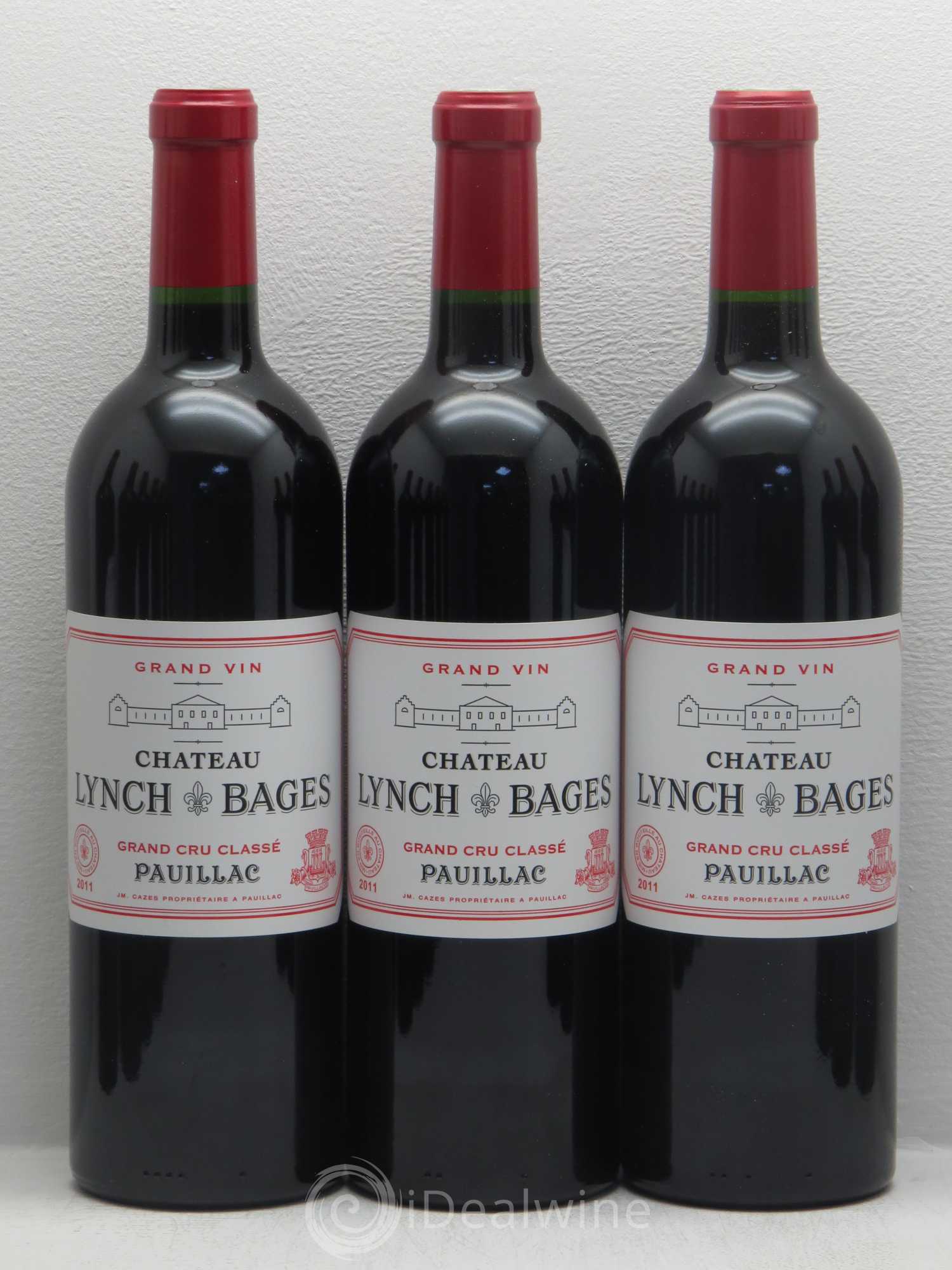 Château Lynch Bages 5ème Grand Cru Classé 2011 - Lot de 12 bouteilles - 1