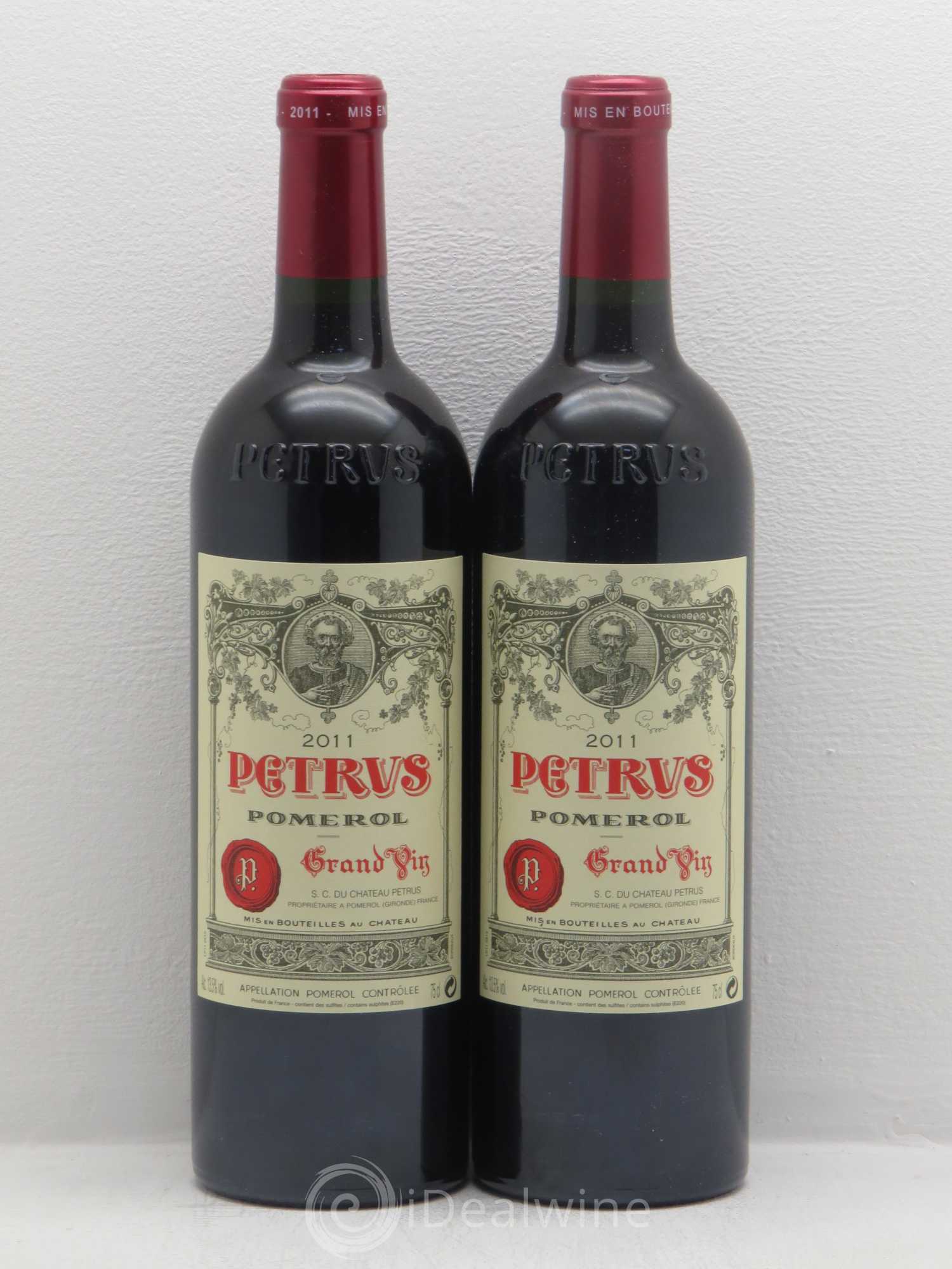Petrus 2011 - Lot de 2 bouteilles - 0
