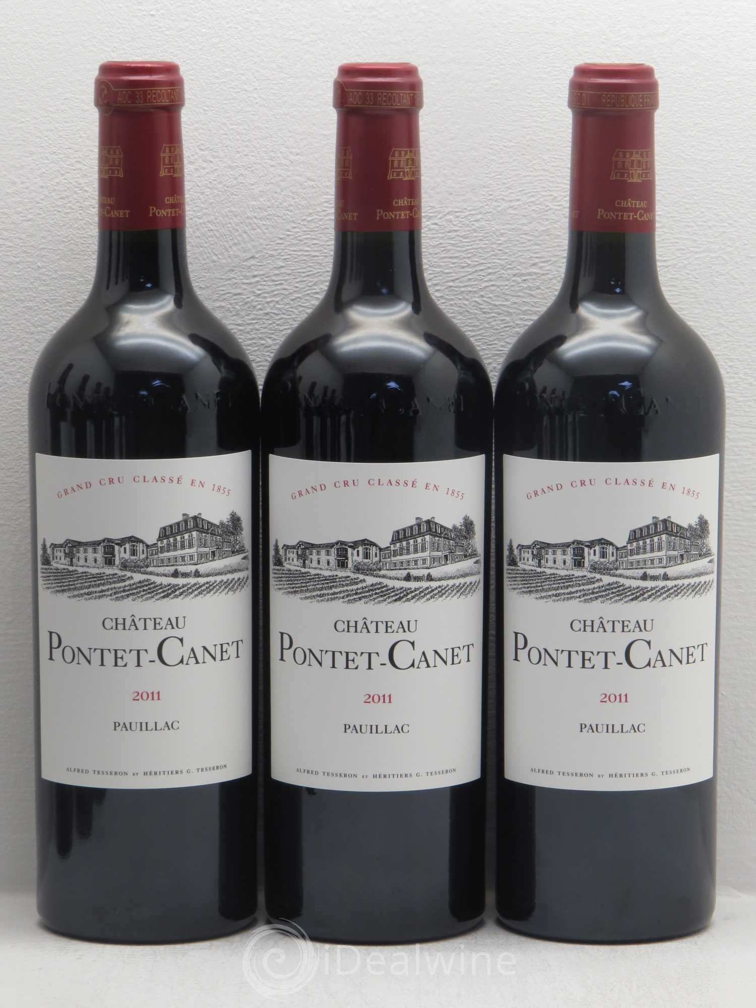 Château Pontet Canet 5ème Grand Cru Classé 2011 - Lot de 12 bouteilles - 2