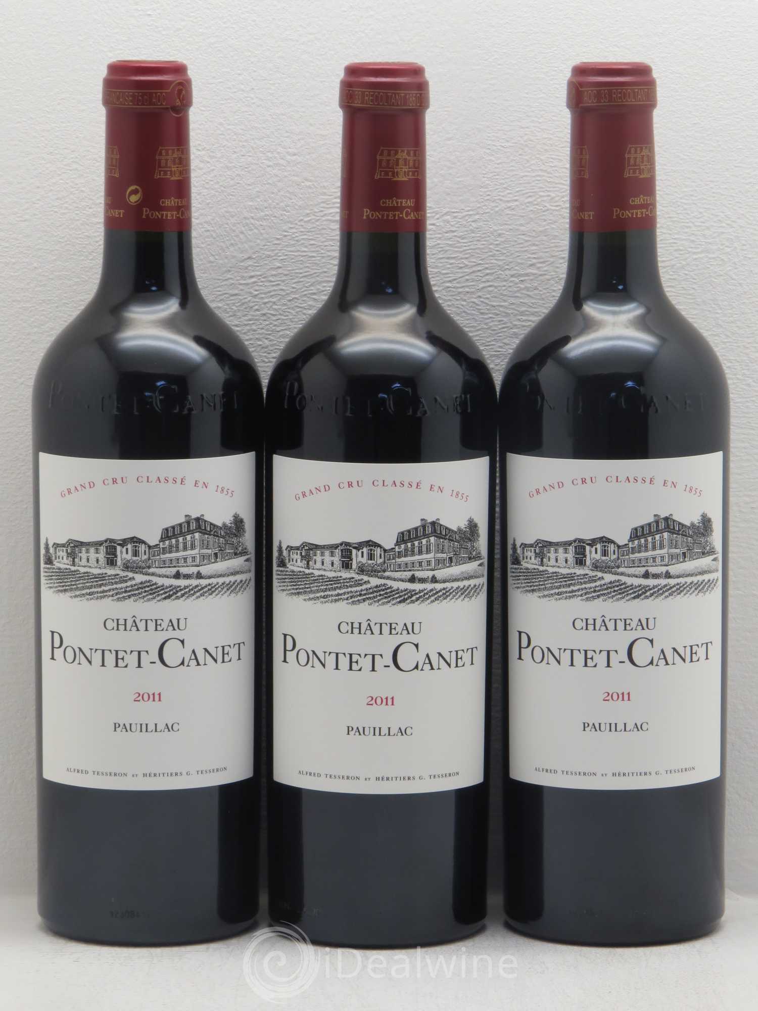 Château Pontet Canet 5ème Grand Cru Classé 2011 - Lot de 12 bouteilles - 4