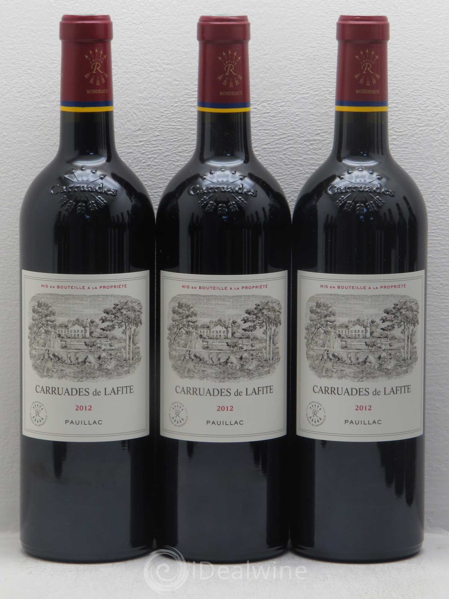 Carruades de Lafite Rothschild Second Vin 2012 - Lot de 12 bouteilles - 1