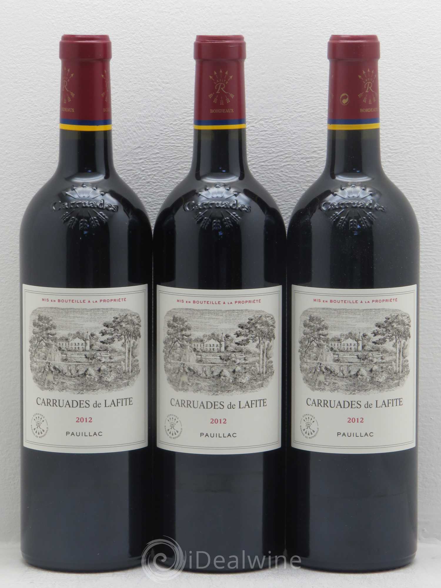 Carruades de Lafite Rothschild Second Vin 2012 - Lot de 12 bouteilles - 4