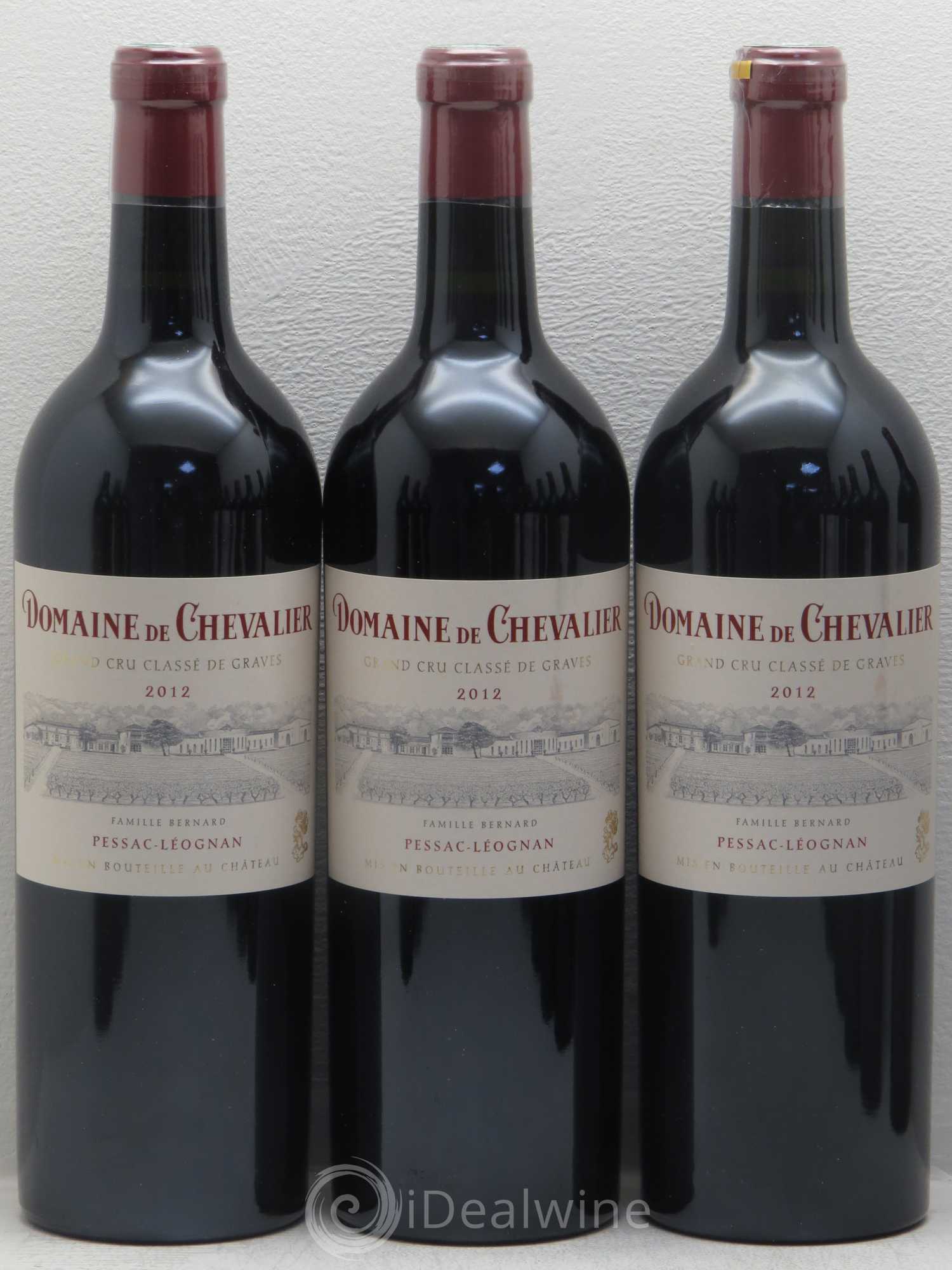 Domaine de Chevalier Cru Classé de Graves 2012 - Lot de 12 bouteilles - 1