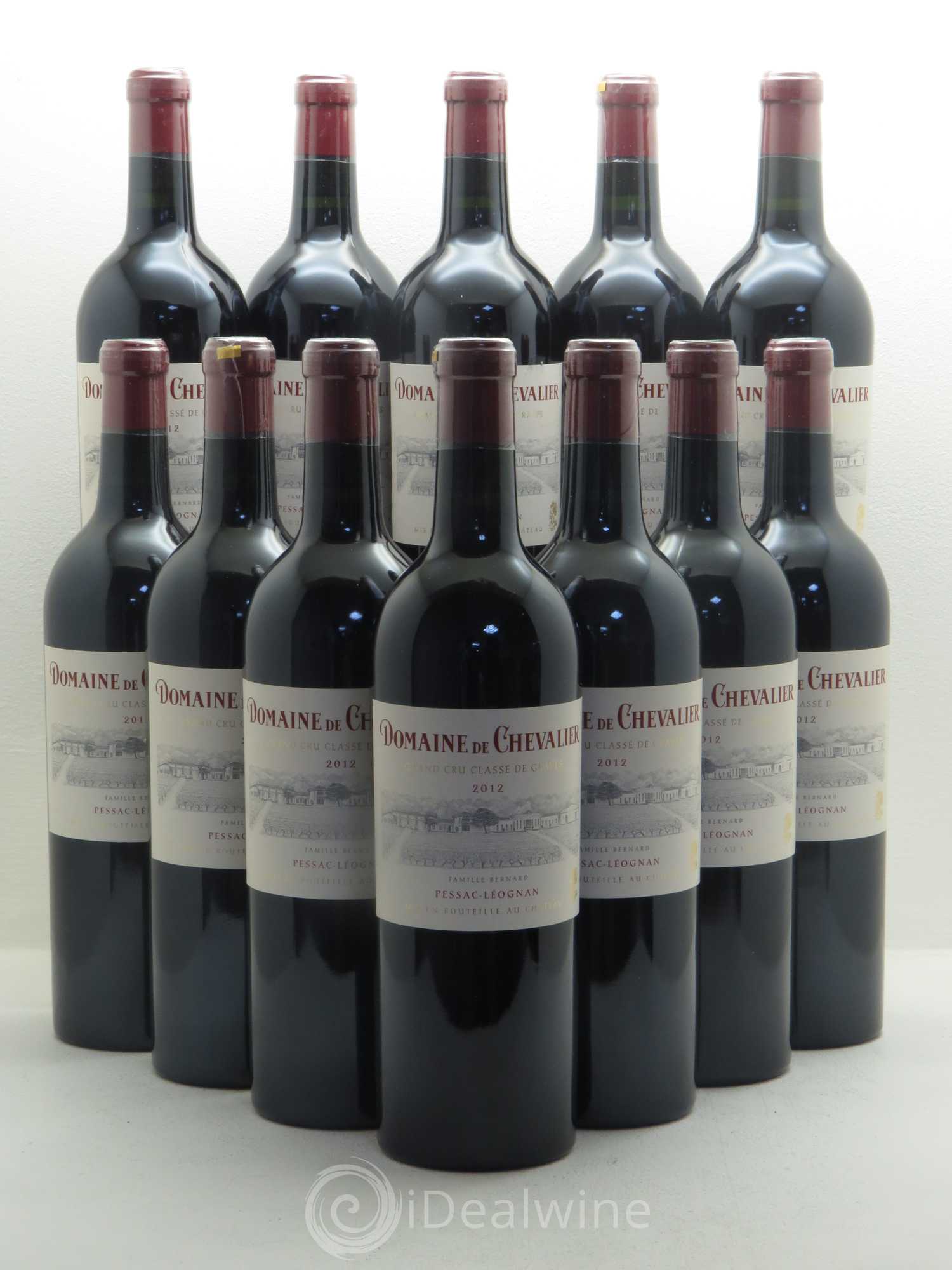 Domaine de Chevalier Cru Classé de Graves 2012 - Lot de 12 bouteilles - 0