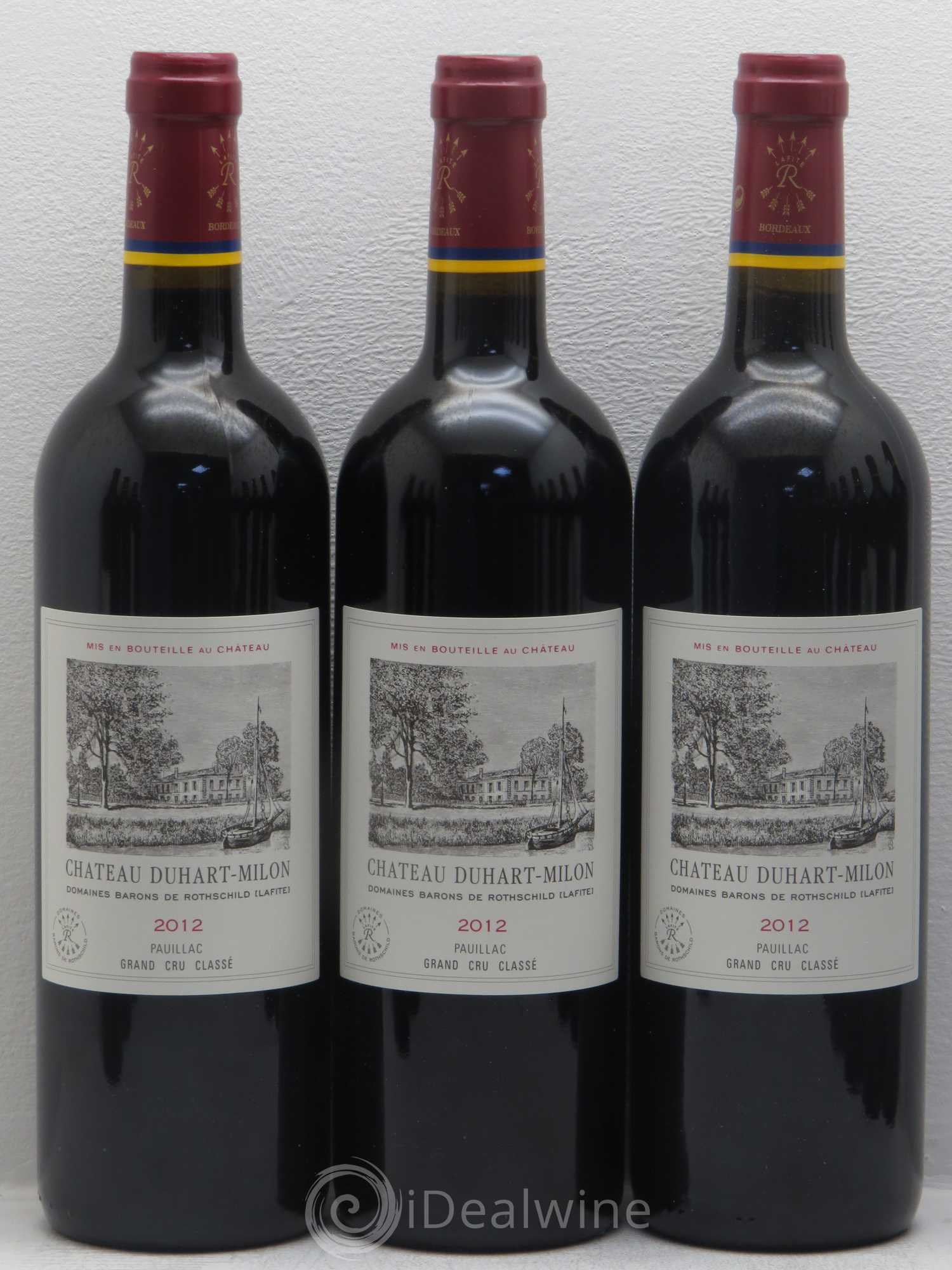 Château Duhart-Milon 4ème Grand Cru Classé 2012 - Lot de 12 bouteilles - 1