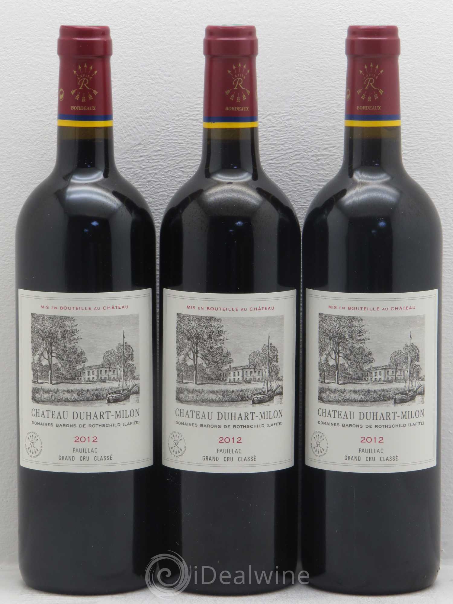 Château Duhart-Milon 4ème Grand Cru Classé 2012 - Lot de 12 bouteilles - 4