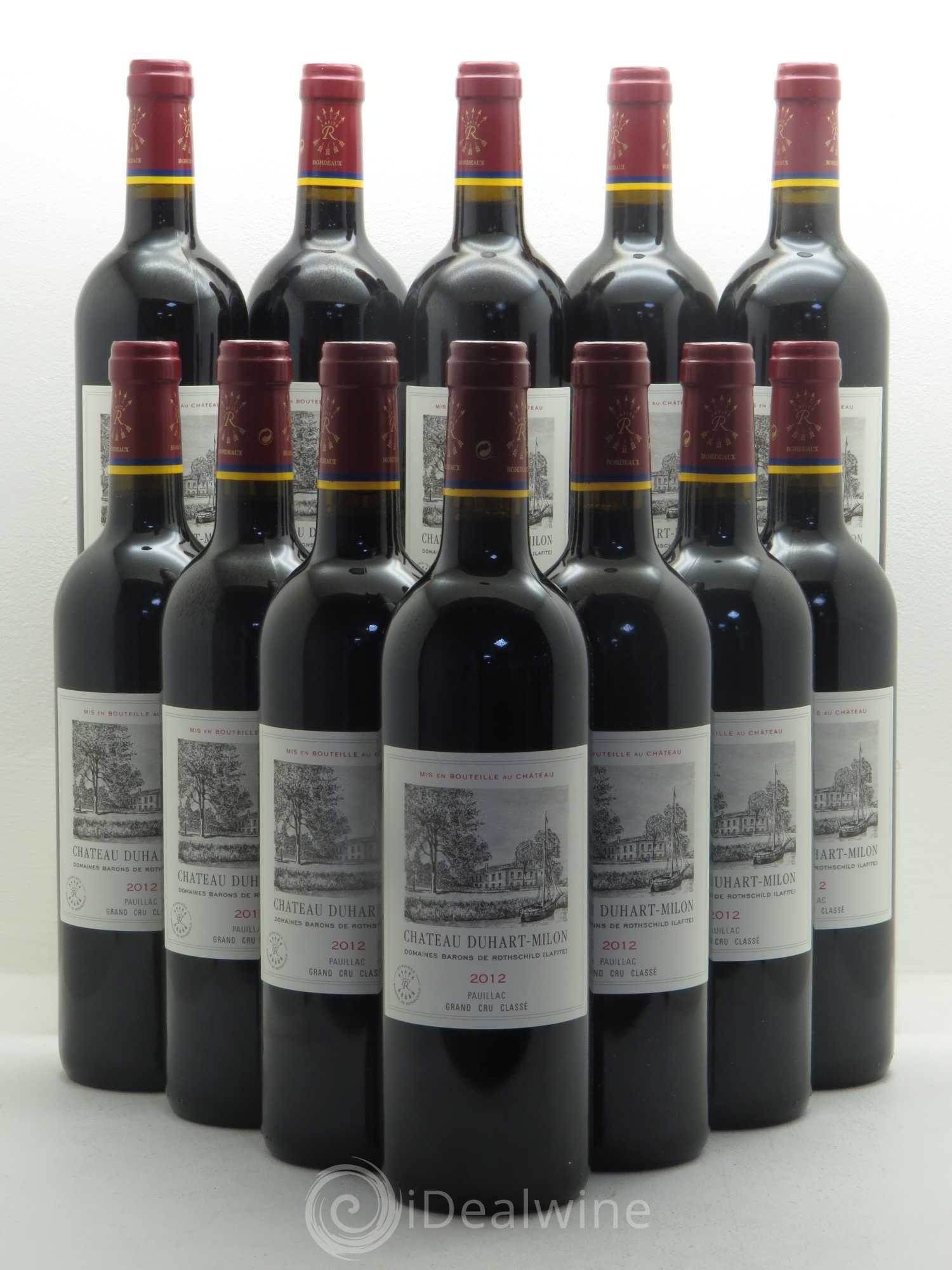 Château Duhart-Milon 4ème Grand Cru Classé 2012 - Lot de 12 bouteilles - 0