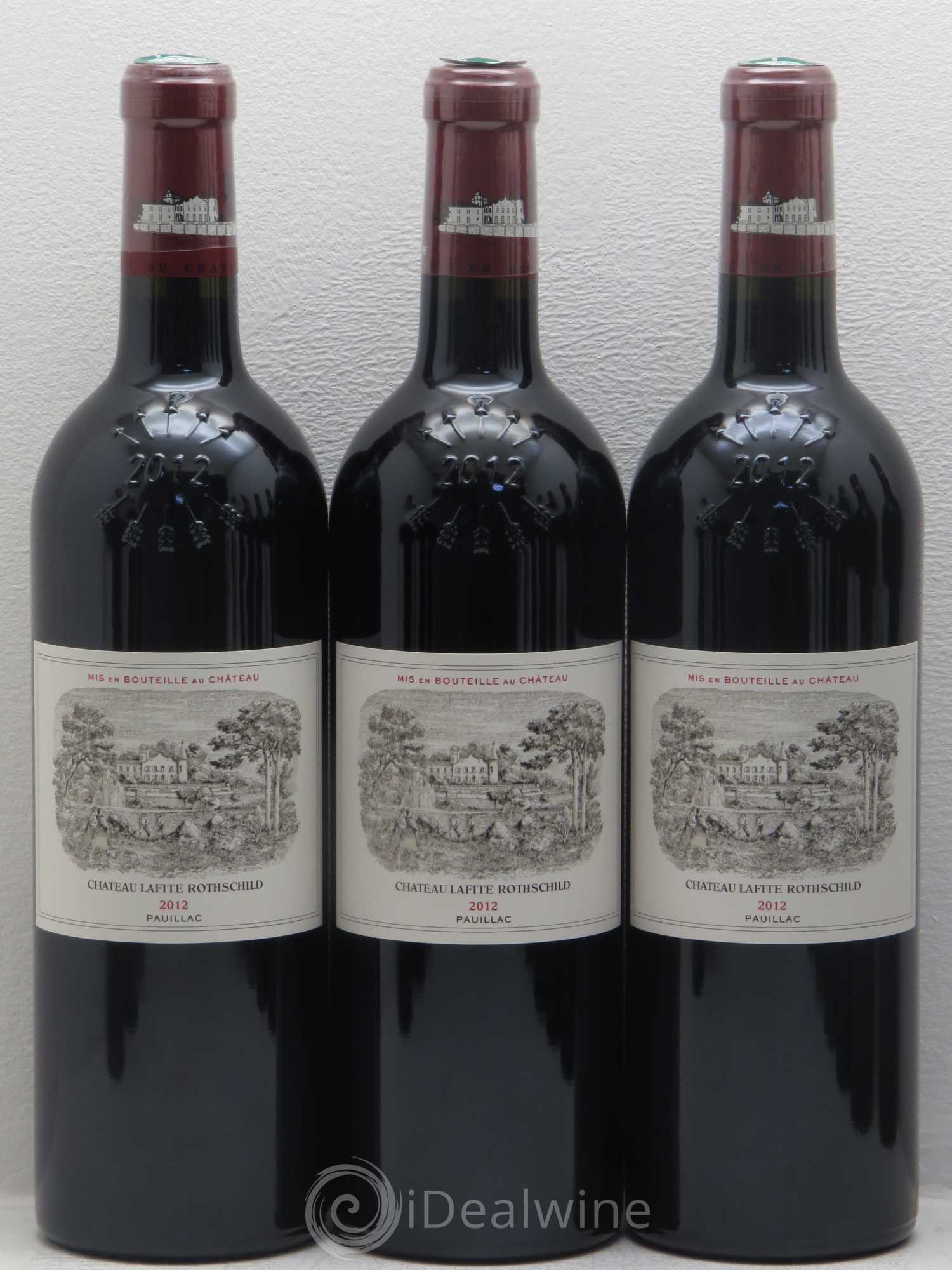 Château Lafite Rothschild 1er Grand Cru Classé 2012 - Lot de 12 bouteilles - 1