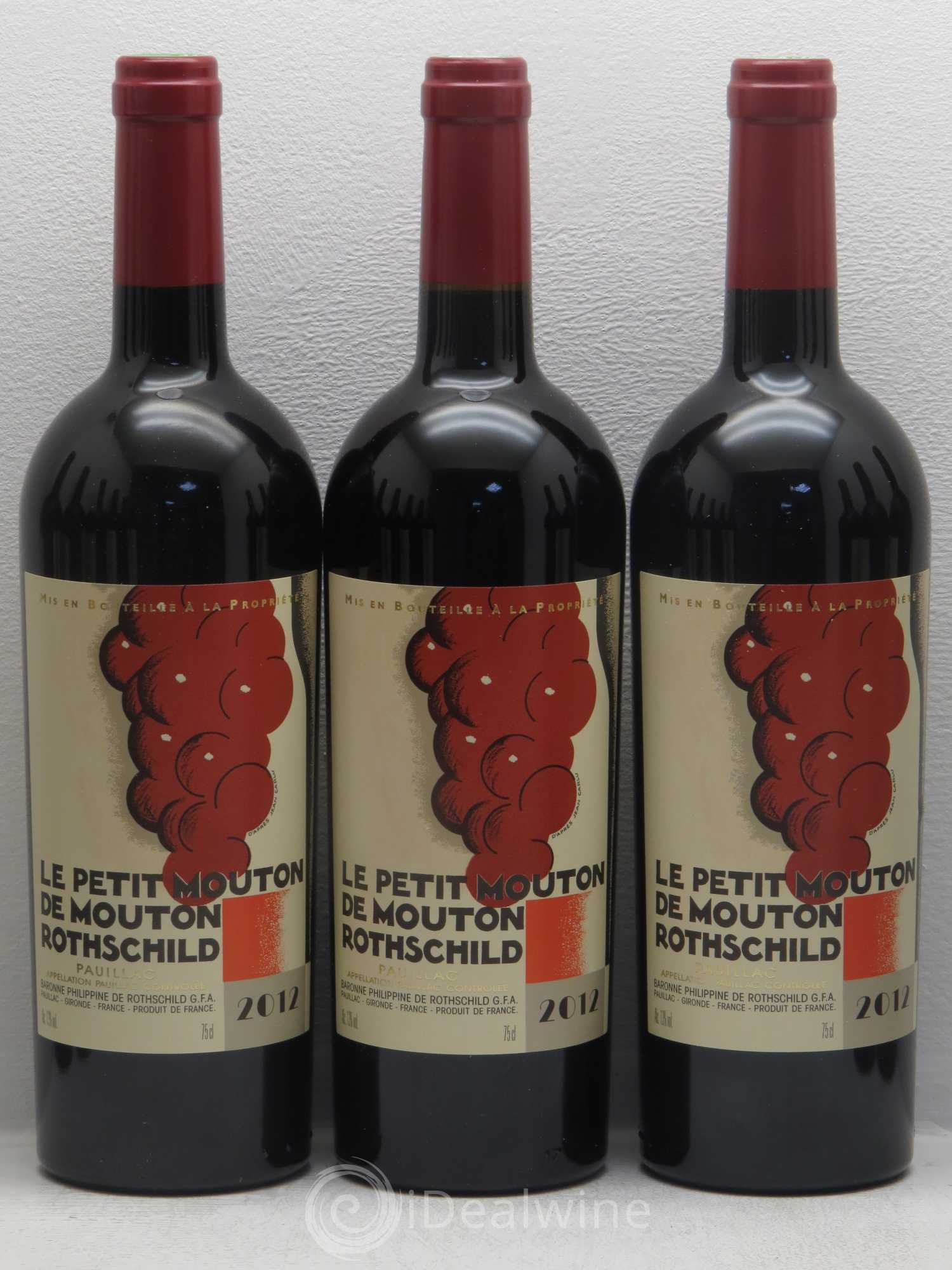 Petit Mouton Second Vin 2012 - Lot de 12 bouteilles - 3