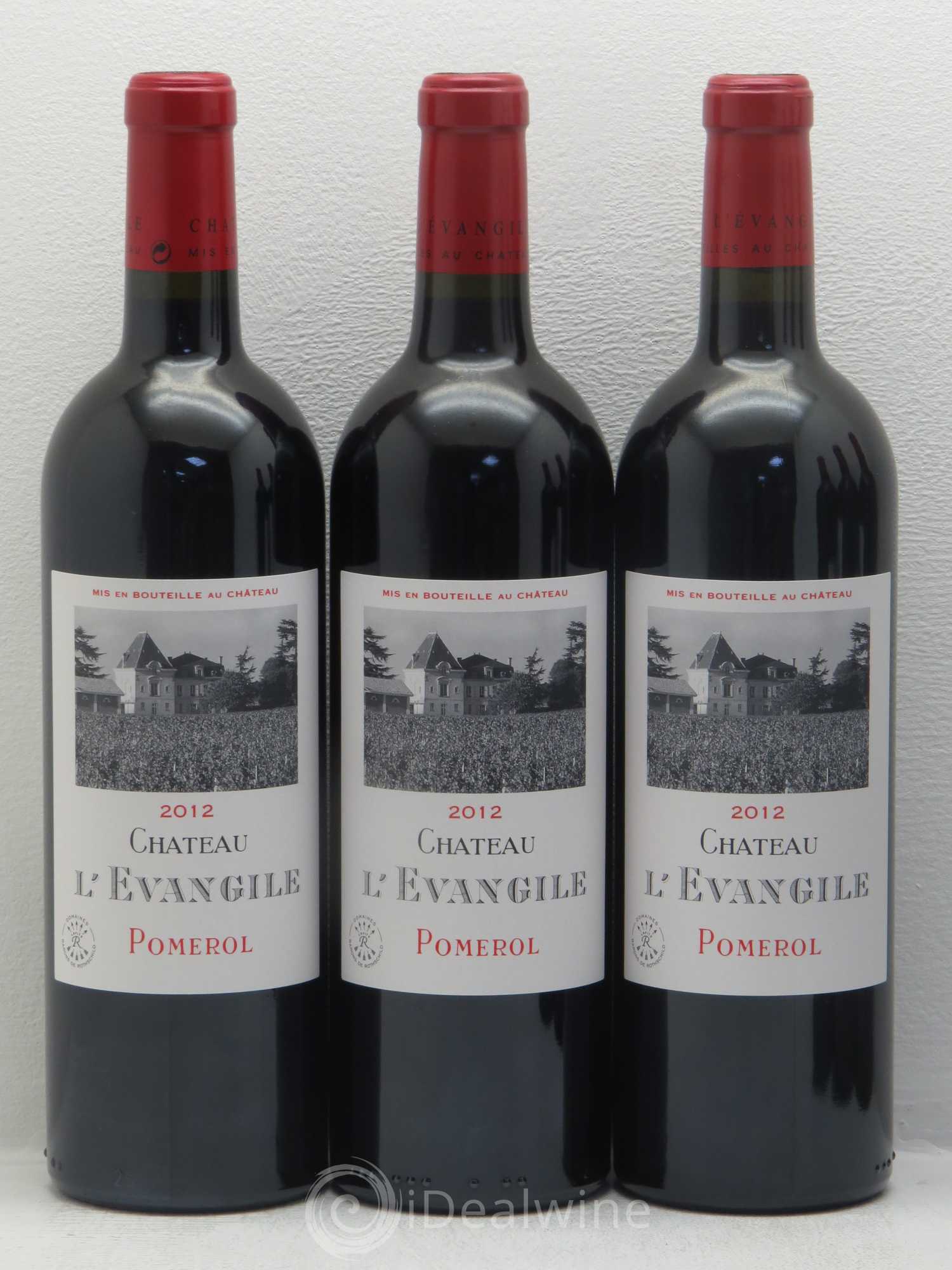 Château l' Évangile 2012 - Lot de 12 bouteilles - 3