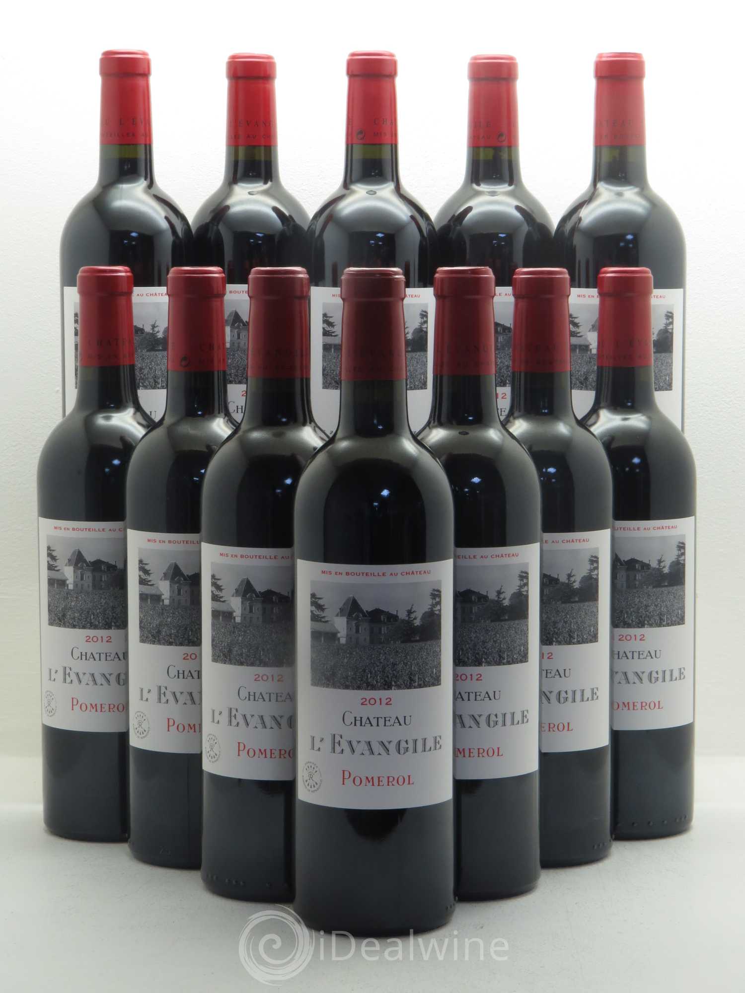 Château l' Évangile 2012 - Lot de 12 bouteilles - 0
