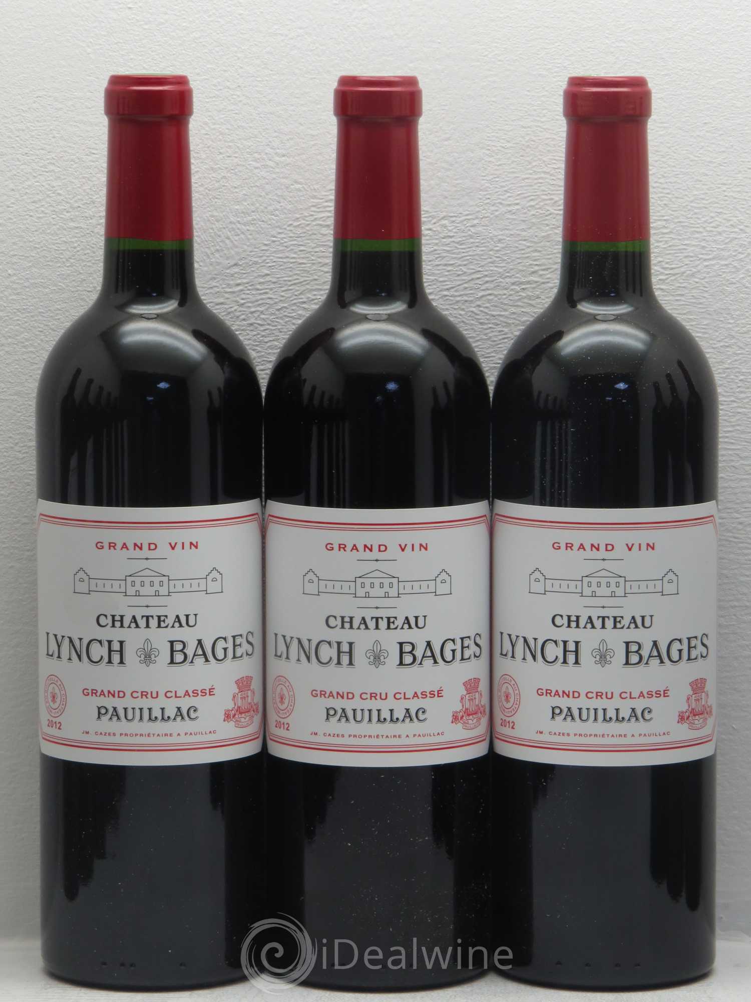 Château Lynch Bages 5ème Grand Cru Classé 2012 - Lot de 12 bouteilles - 1