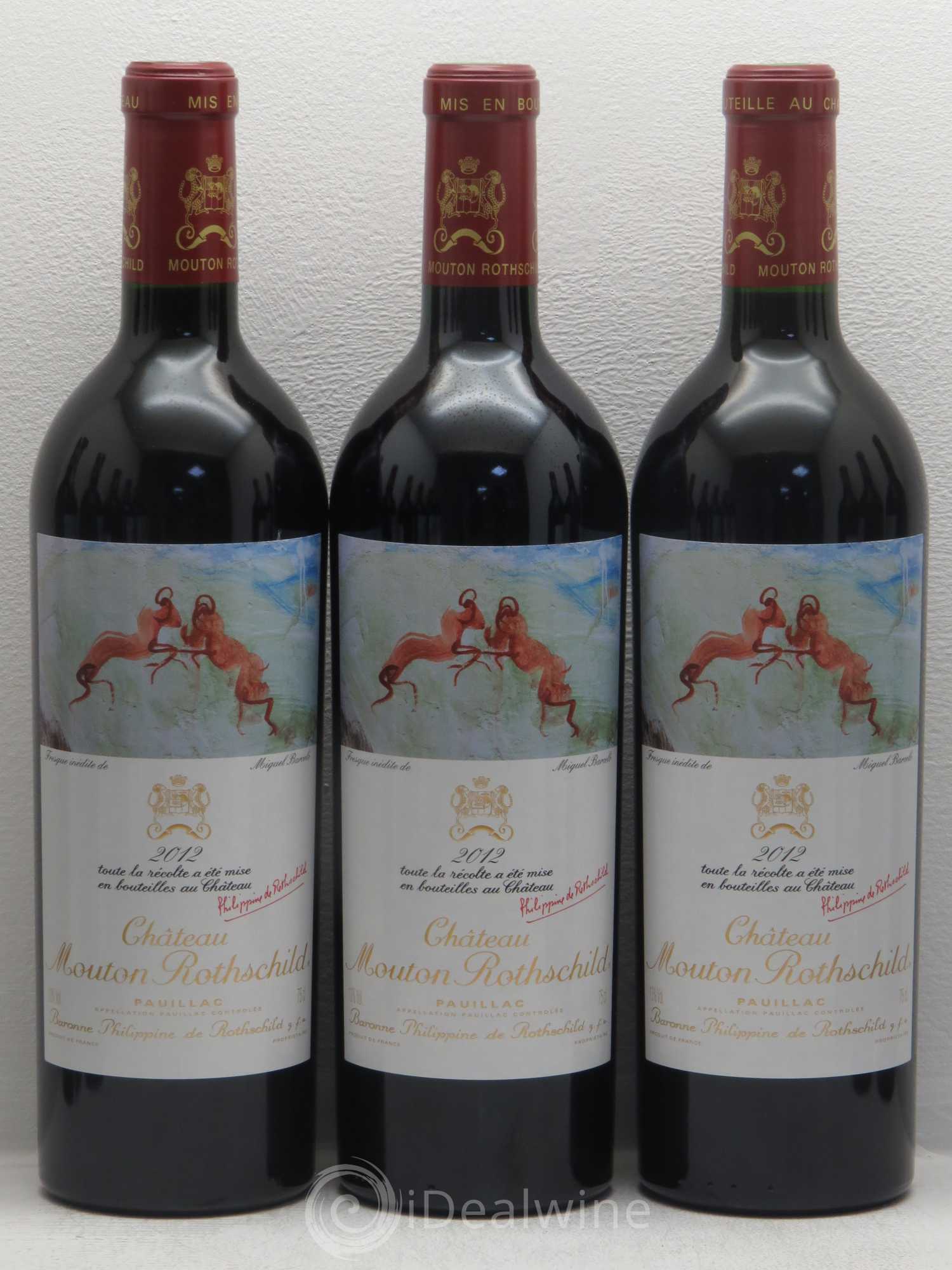 Château Mouton Rothschild 1er Grand Cru Classé 2012 - Lot de 12 bouteilles - 3