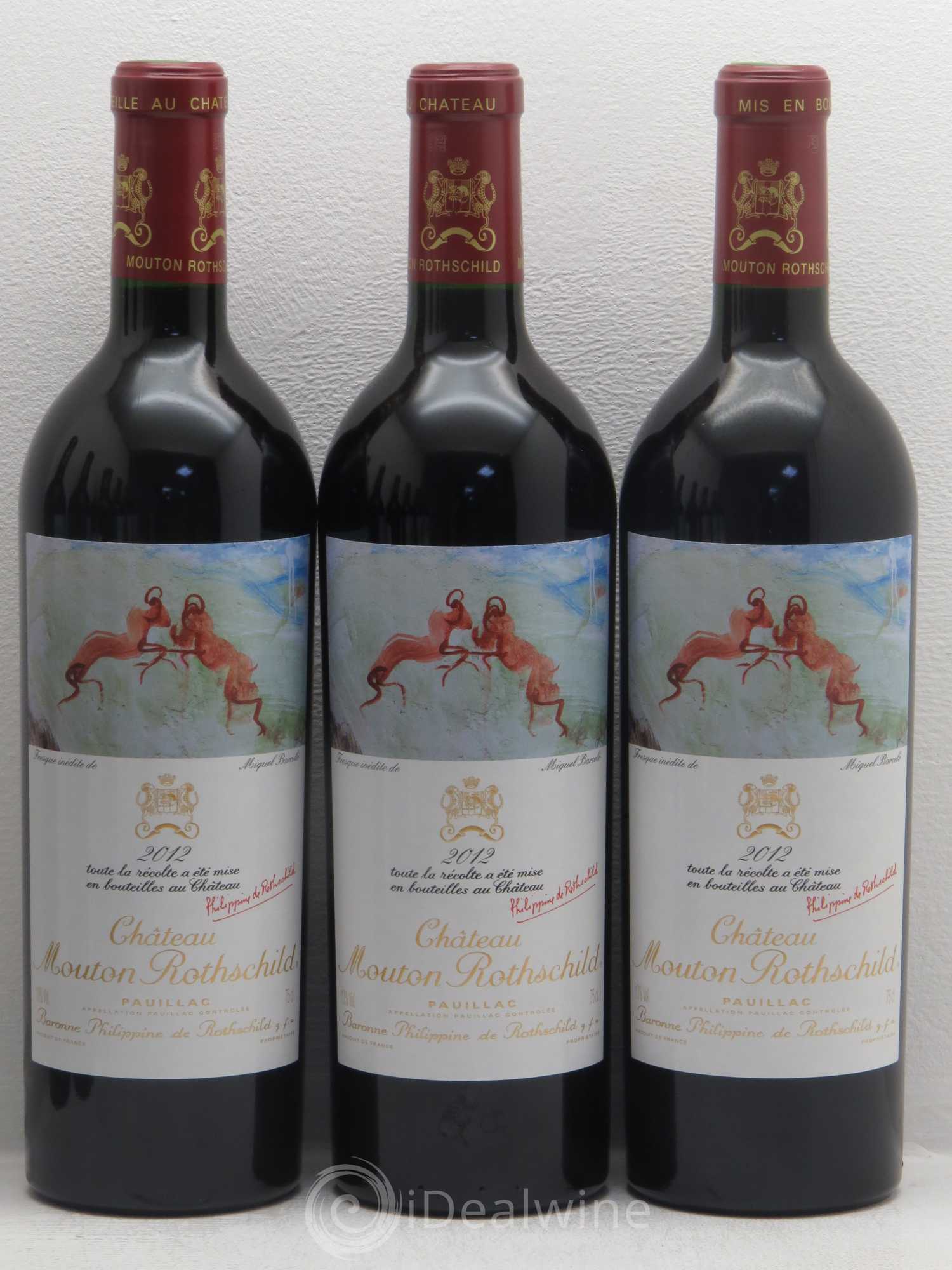 Château Mouton Rothschild 1er Grand Cru Classé 2012 - Lot de 12 bouteilles - 4