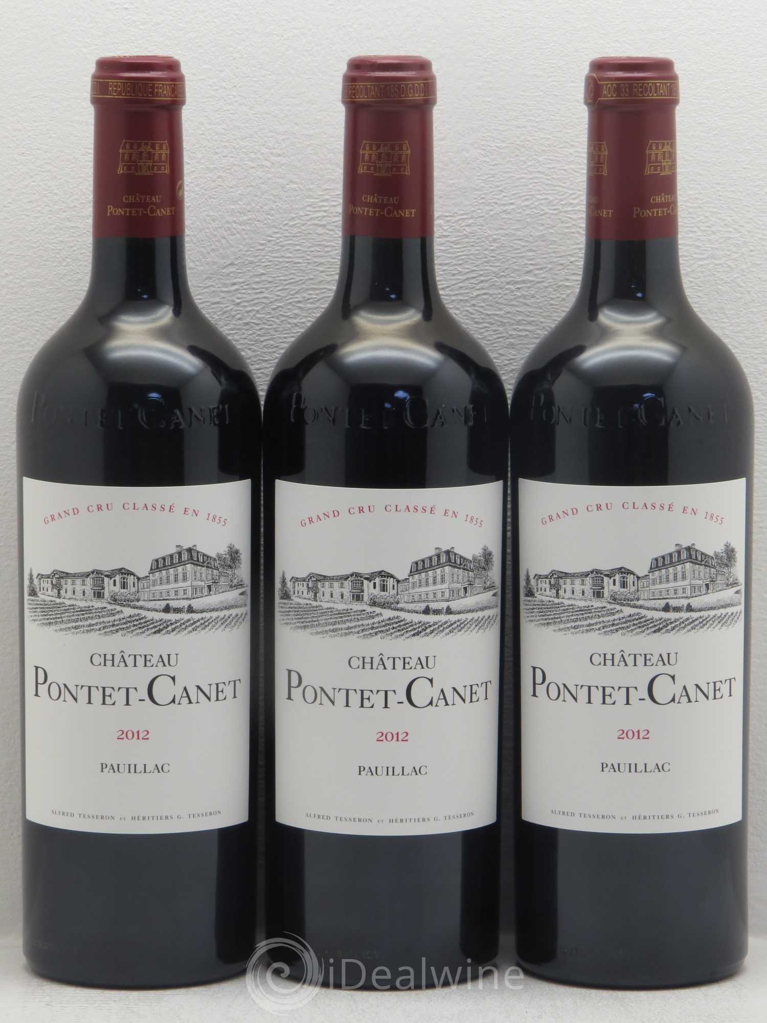 Château Pontet Canet 5ème Grand Cru Classé 2012 - Lot de 12 bouteilles - 4