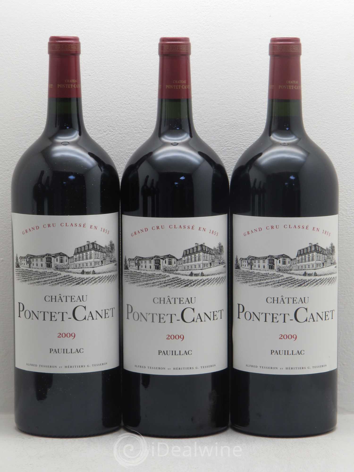 Château Pontet Canet 5ème Grand Cru Classé 2009 - Lot de 6 magnums - 1