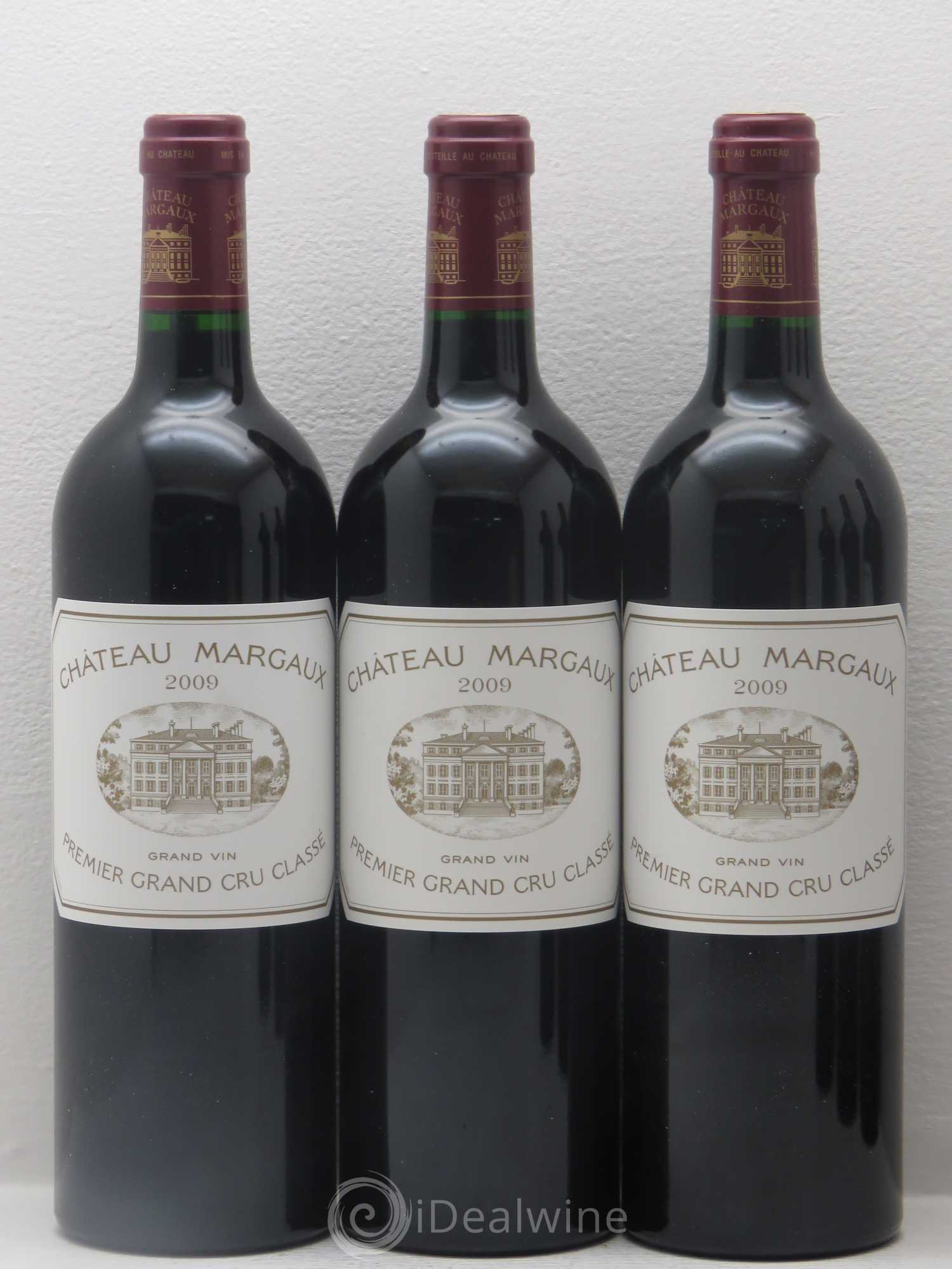 Château Margaux 1er Grand Cru Classé 2009 - Lot de 6 bouteilles - 1