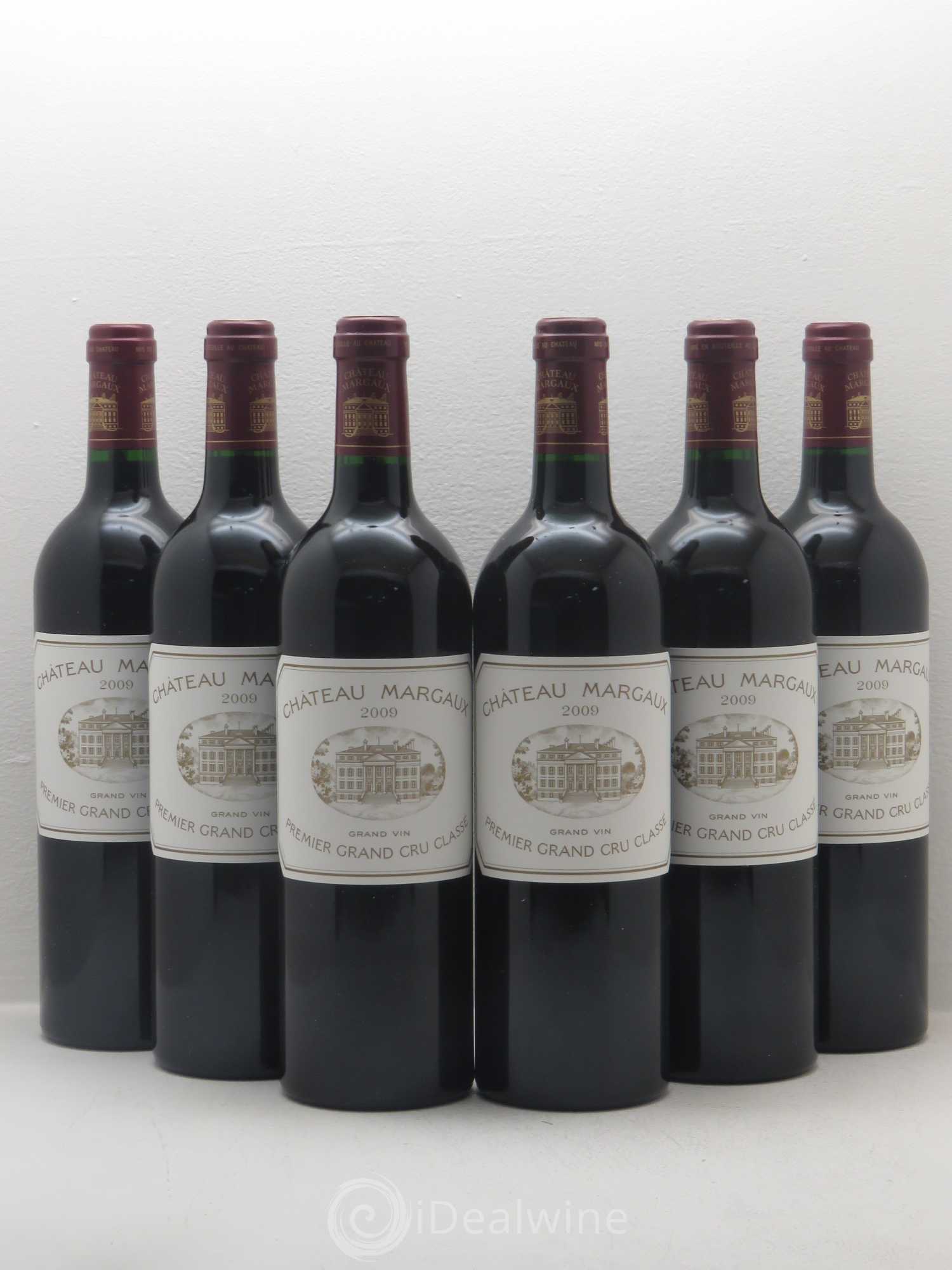 Château Margaux 1er Grand Cru Classé 2009 - Lot de 6 bouteilles - 0