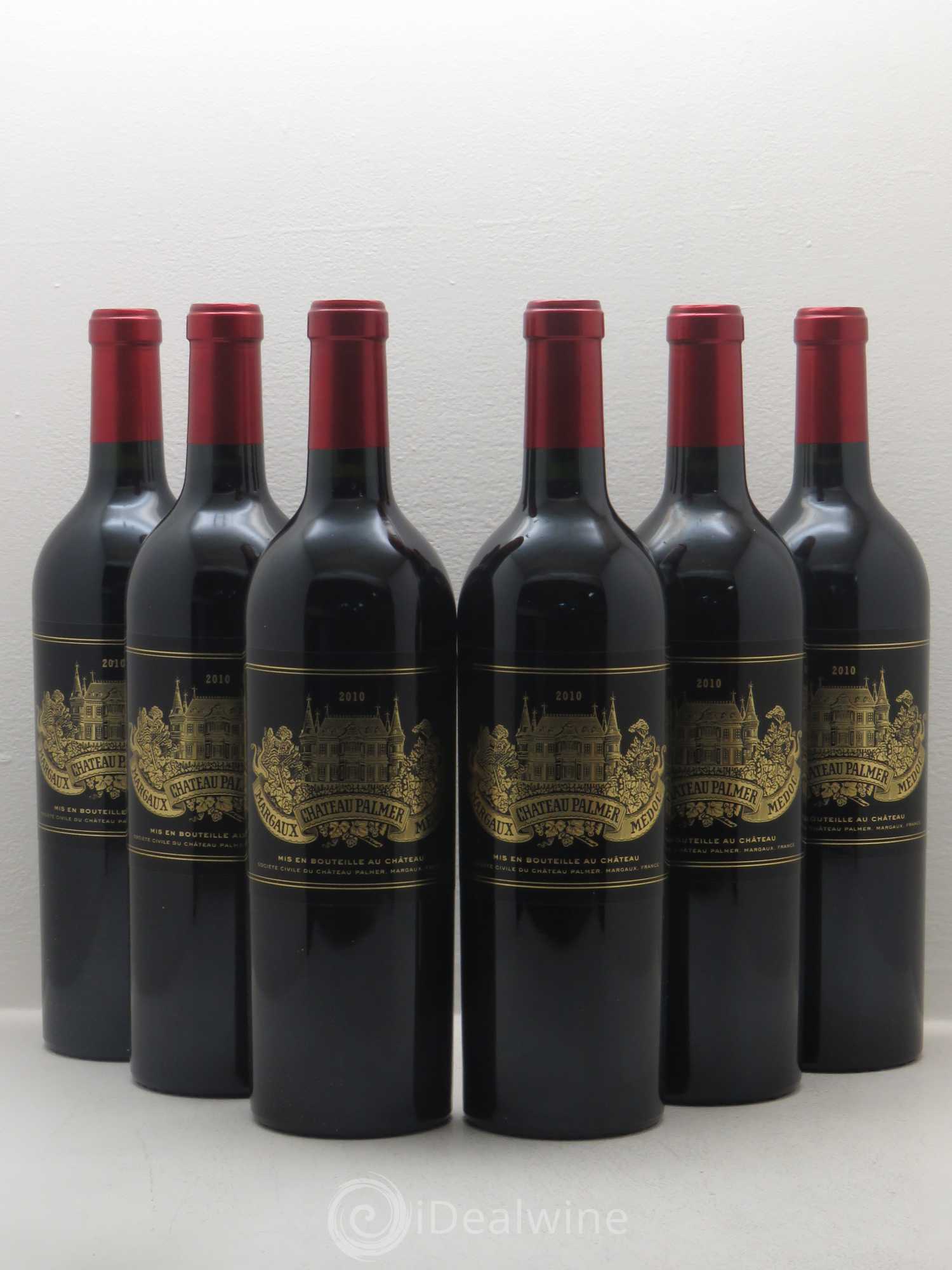 Château Palmer 3ème Grand Cru Classé 2010 - Lot de 6 bouteilles - 0