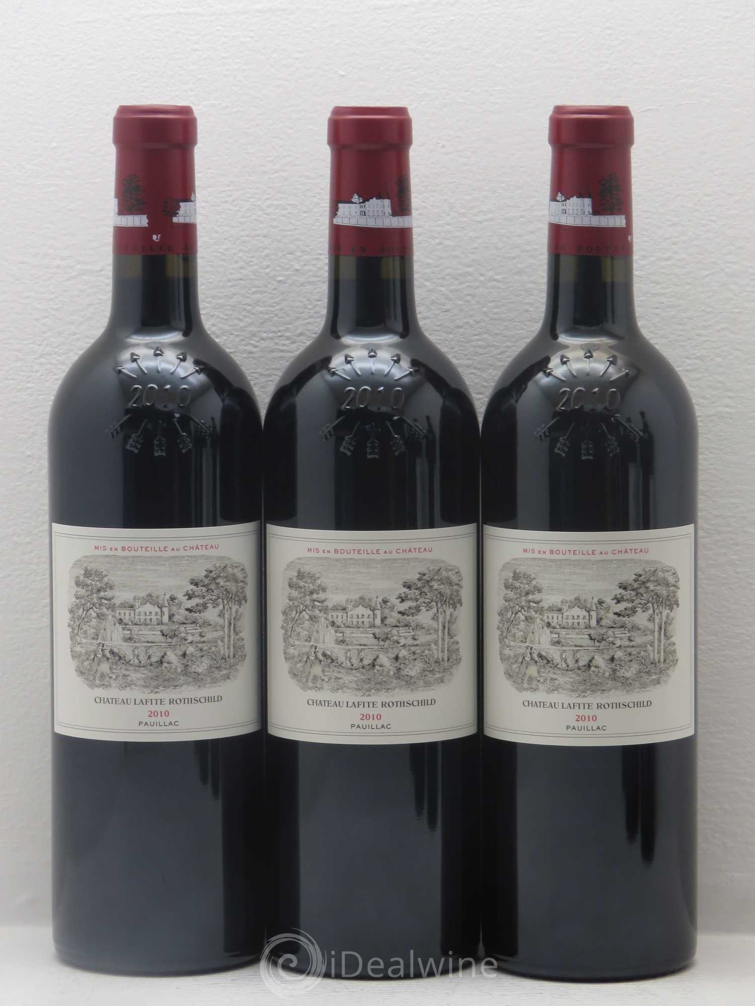 Château Lafite Rothschild 1er Grand Cru Classé 2010 - Lot de 6 bouteilles - 1