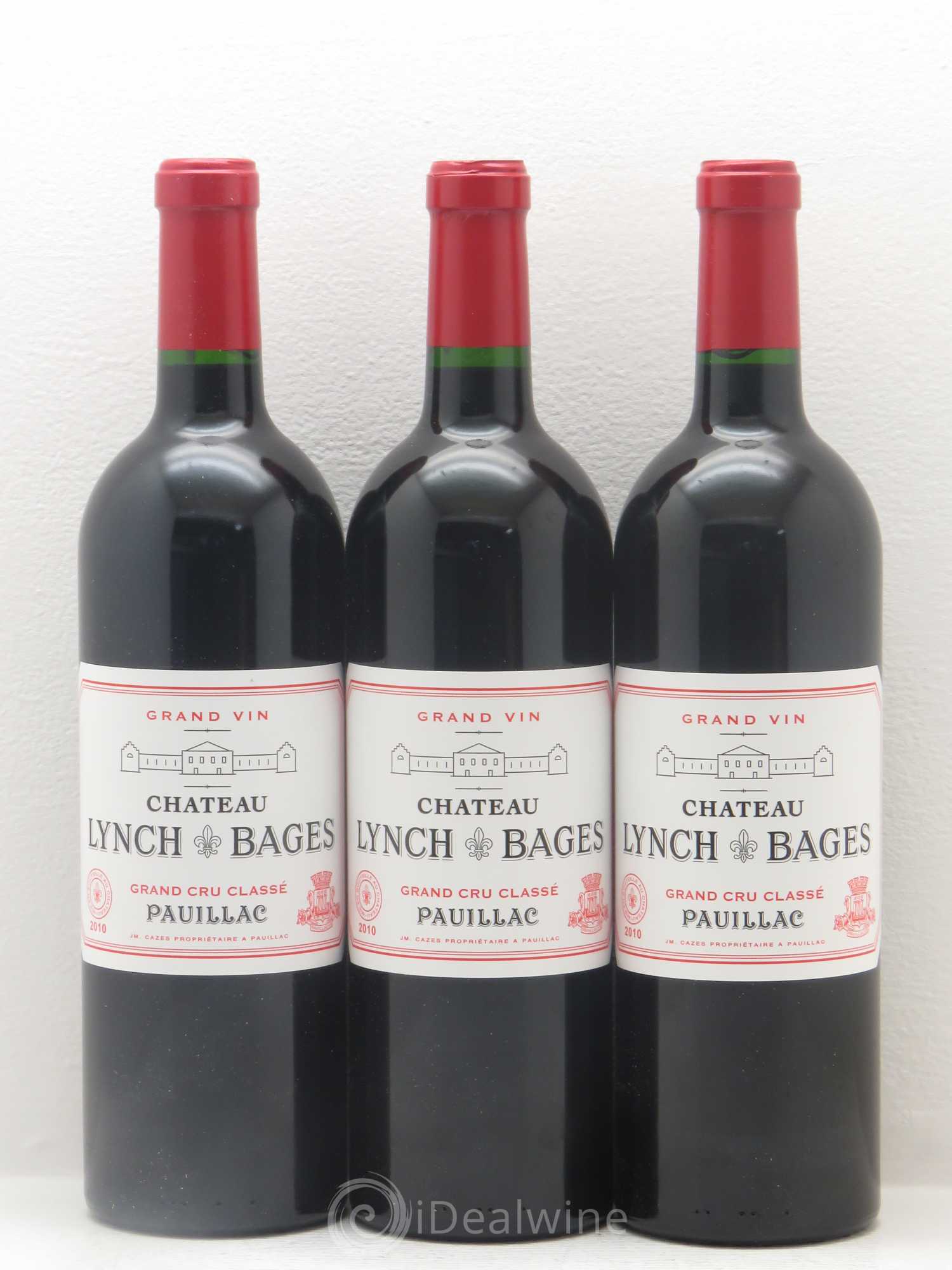 Château Lynch Bages 5ème Grand Cru Classé 2010 - Lot de 12 bouteilles - 1