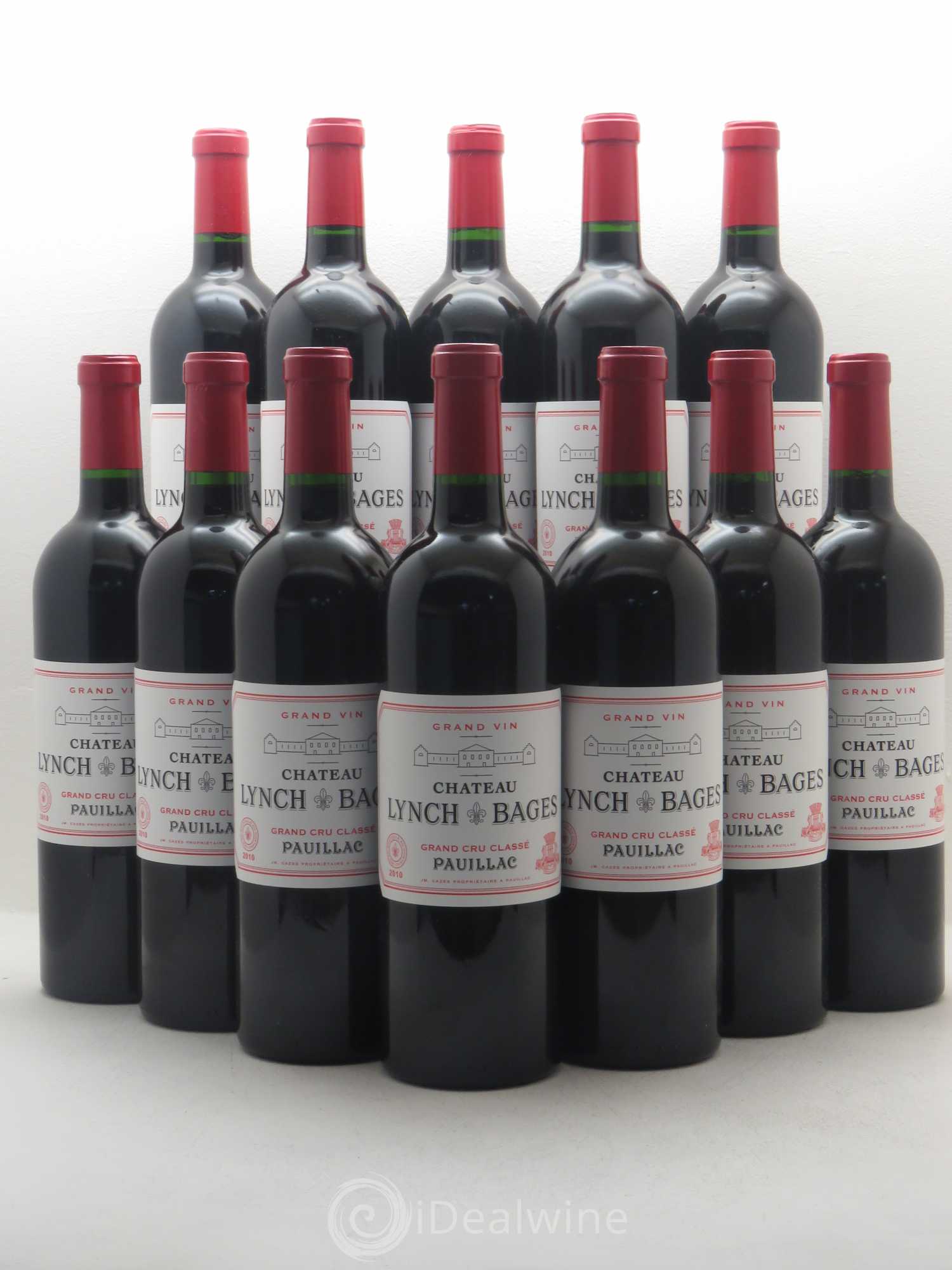 Château Lynch Bages 5ème Grand Cru Classé 2010 - Lot de 12 bouteilles - 0