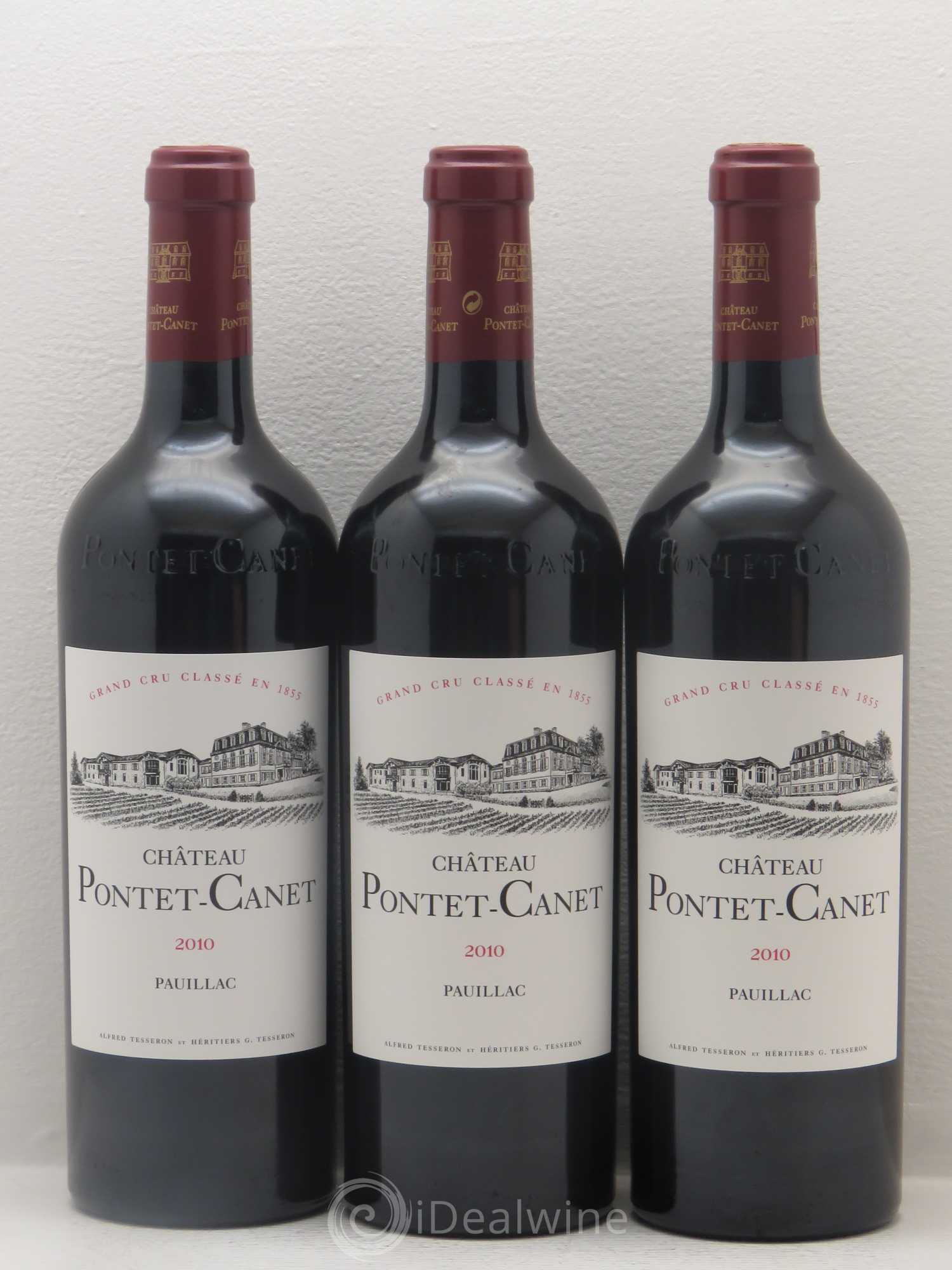Château Pontet Canet 5ème Grand Cru Classé 2010 - Lot de 12 bouteilles - 2