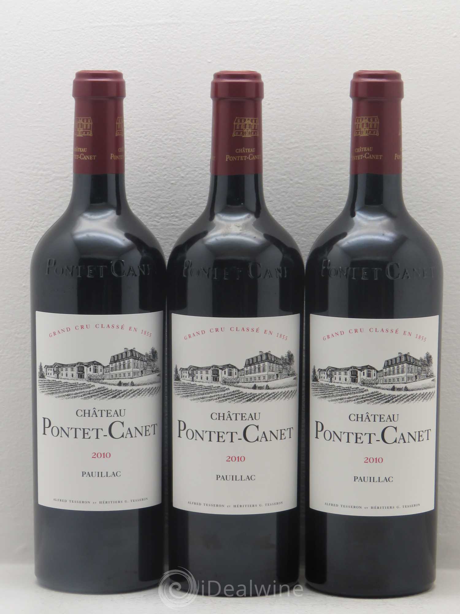 Château Pontet Canet 5ème Grand Cru Classé 2010 - Lot de 12 bouteilles - 3