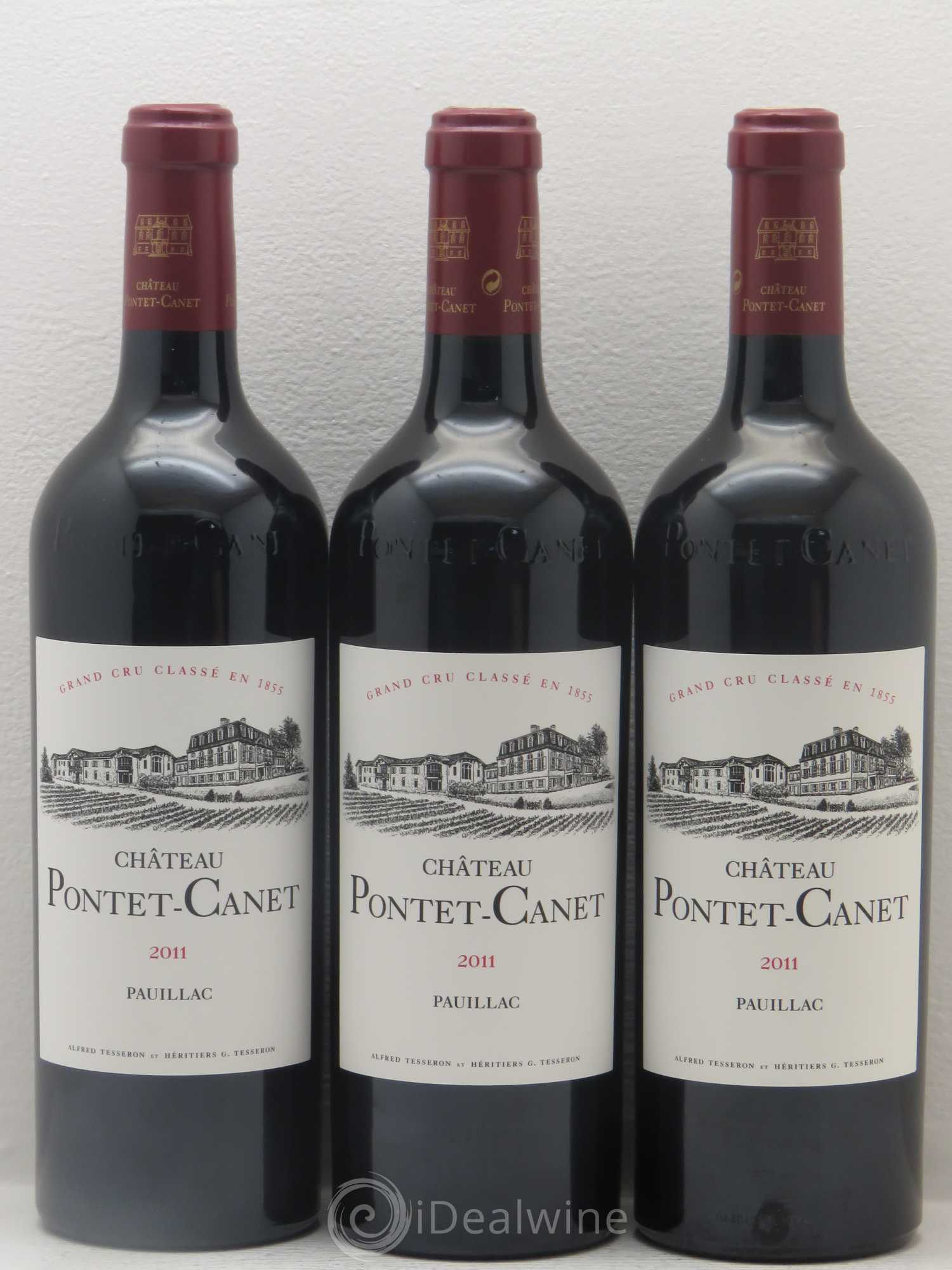 Château Pontet Canet 5ème Grand Cru Classé 2011 - Lot de 6 bouteilles - 2
