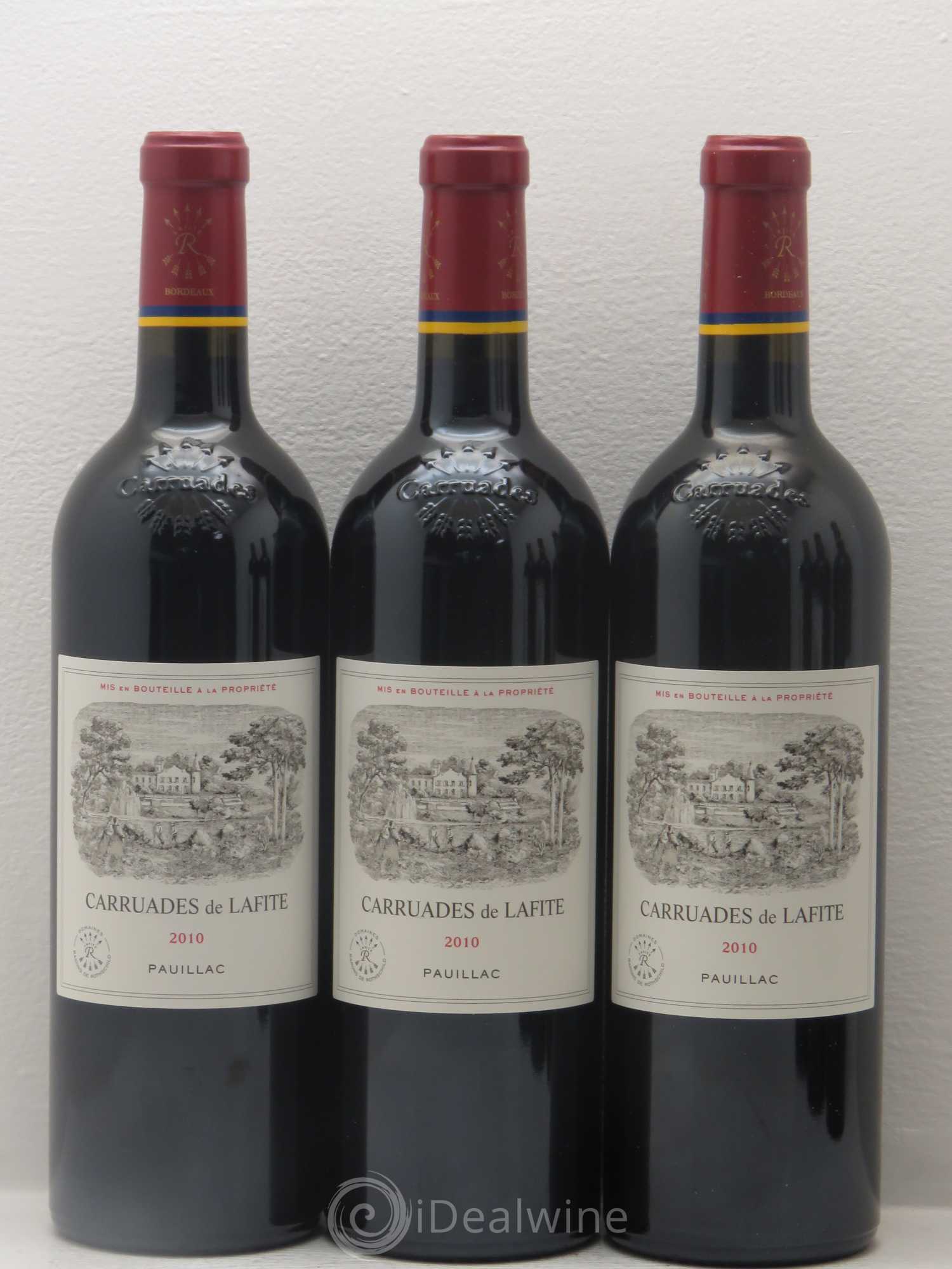 Carruades de Lafite Rothschild Second Vin 2010 - Lot de 6 bouteilles - 1