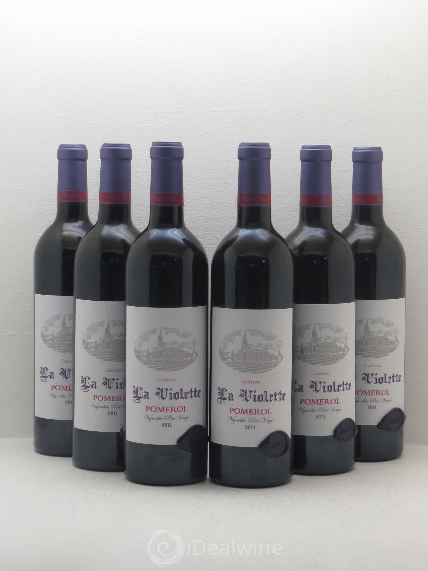 Château la Violette 2011 - Lot de 6 bouteilles - 0