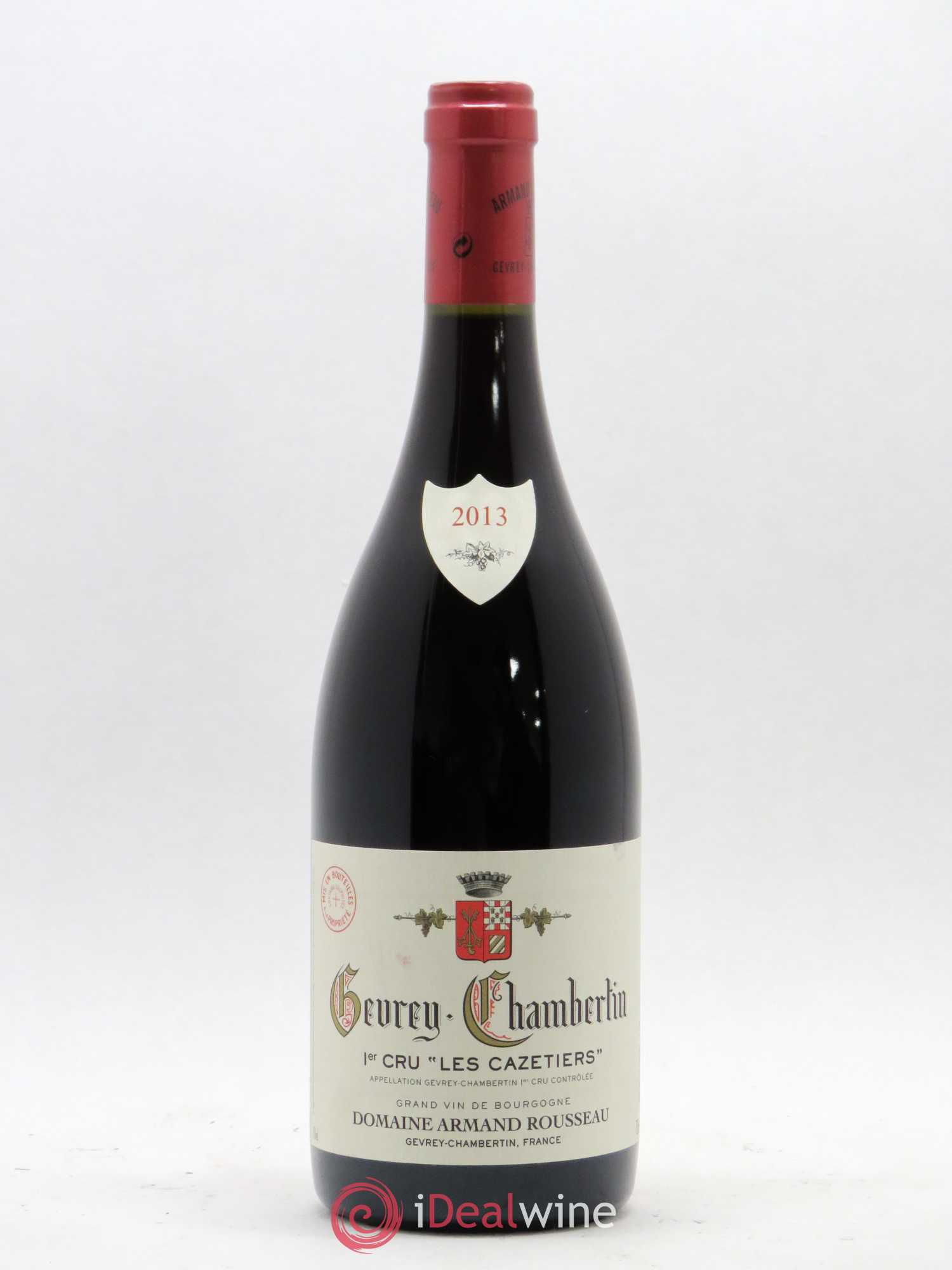 Gevrey-Chambertin 1er Cru Les Cazetiers Armand Rousseau (Domaine) 2013 - Lot de 1 bouteille - 0