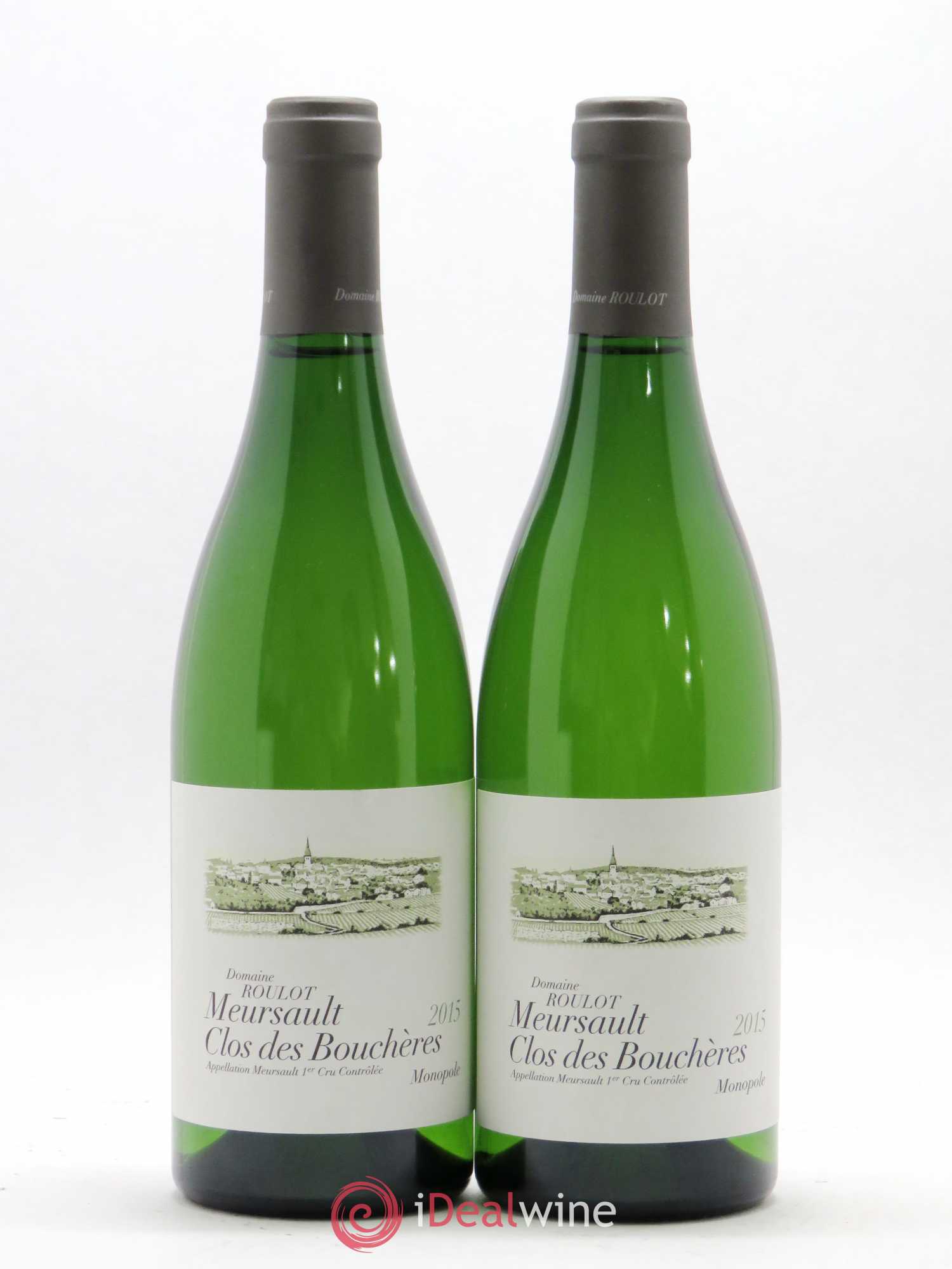 Meursault 1er Cru Clos des Bouchères Roulot (Domaine) 2015 - Lot de 2 bouteilles - 0