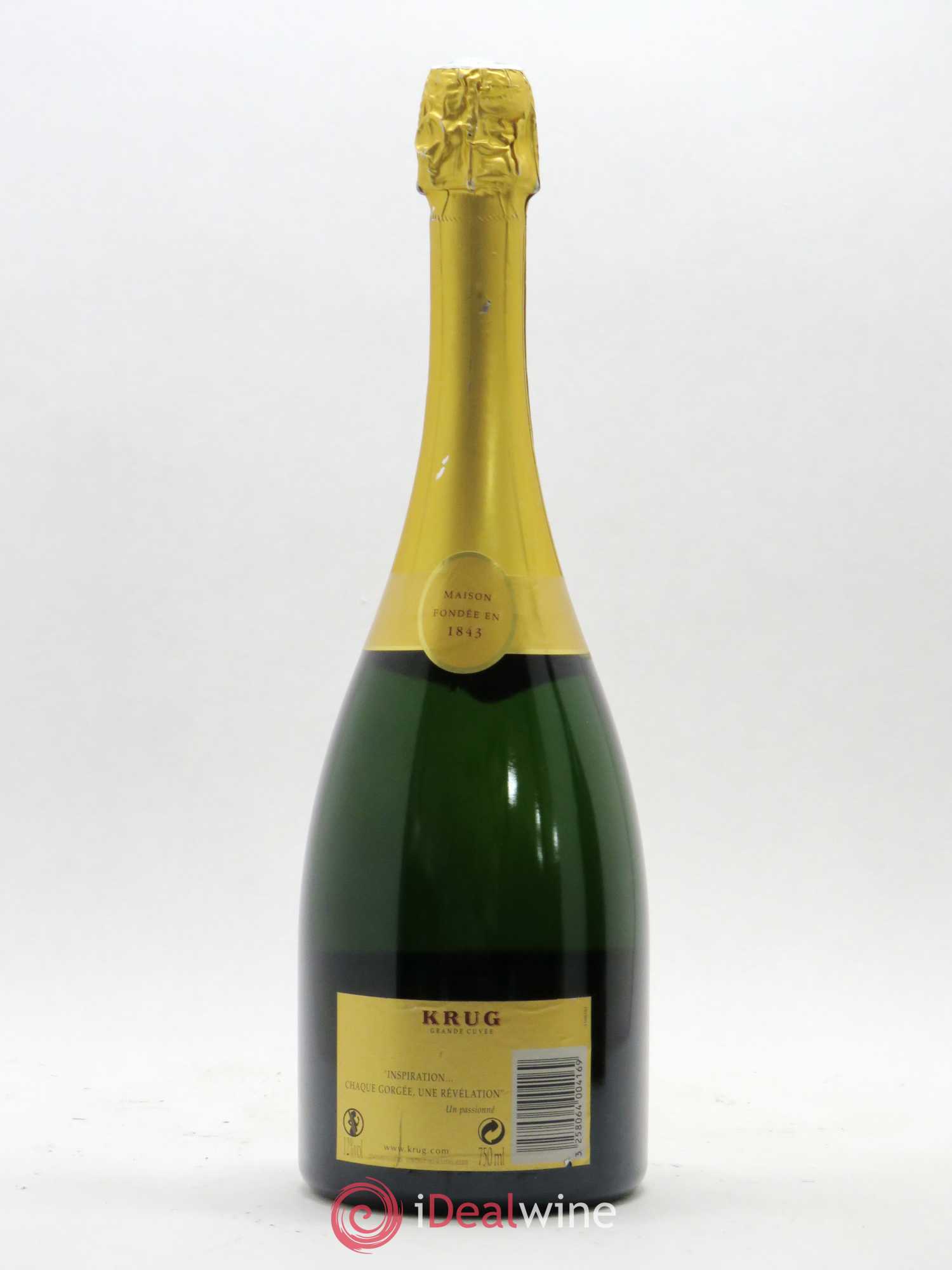Grande Cuvée Brut Krug - Lot de 1 bouteille - 1