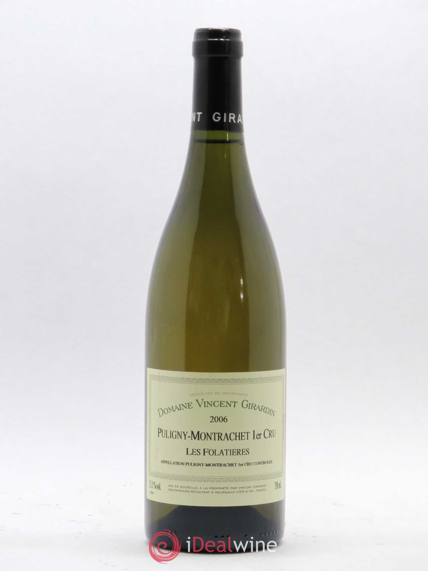 Puligny-Montrachet 1er Cru Folatieres Domaine Girardin 2006 - Posten von 1 Flasche - 0