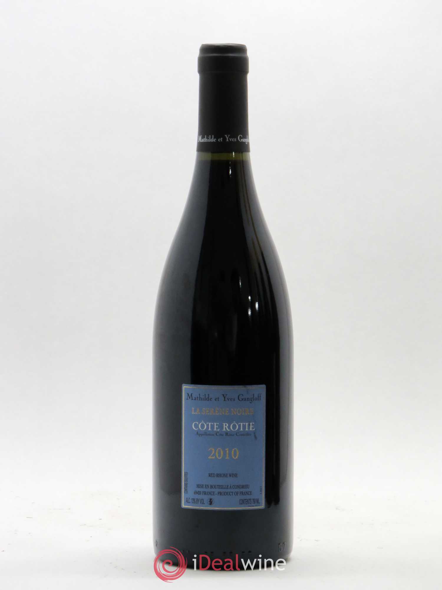 Côte-Rôtie La Sereine Noire Gangloff (Domaine) 2010 - Lot de 1 bouteille - 1