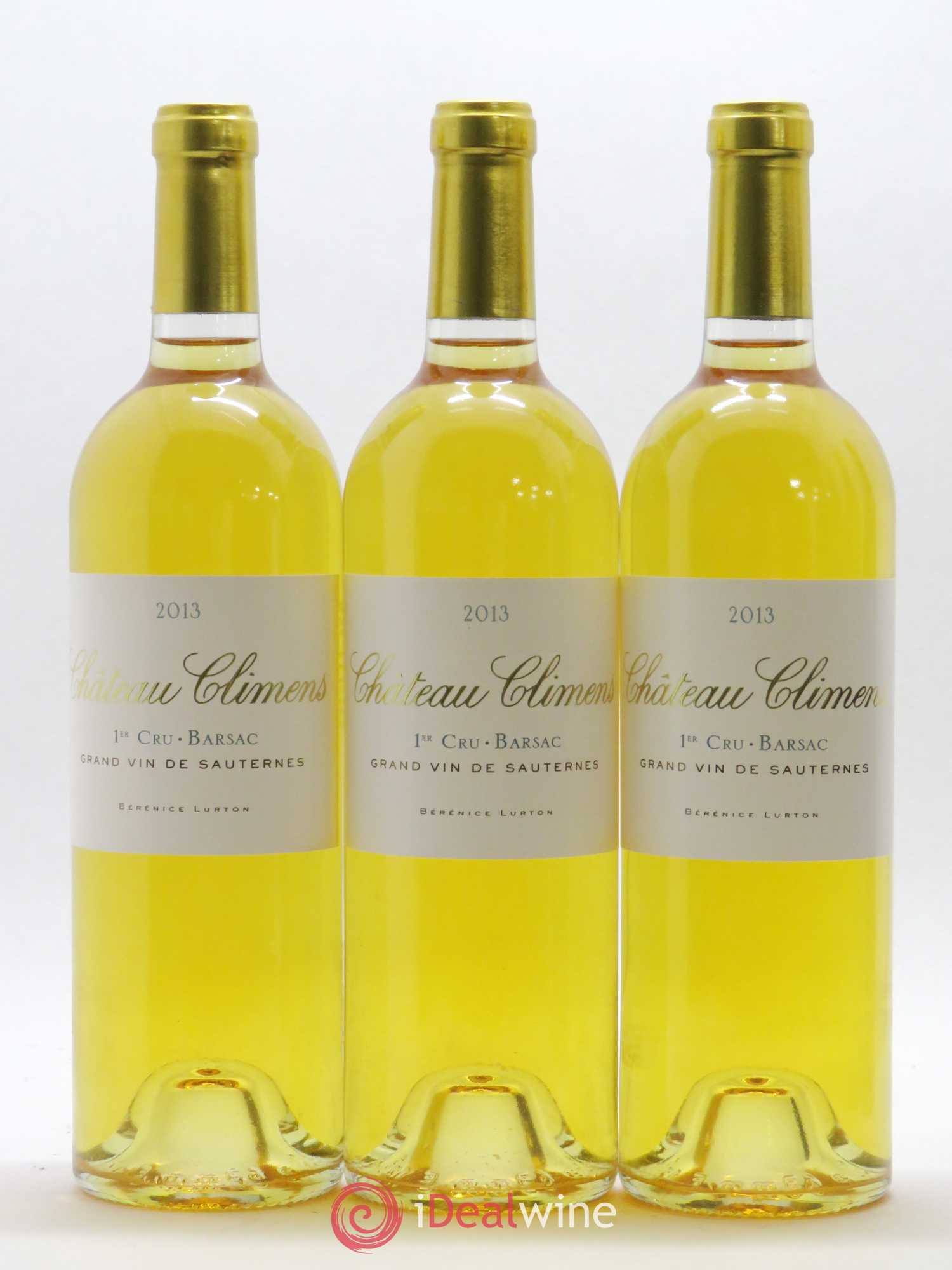 Château Climens 1er Grand Cru Classé 2013 - Lotto di 3 bottiglie - 0