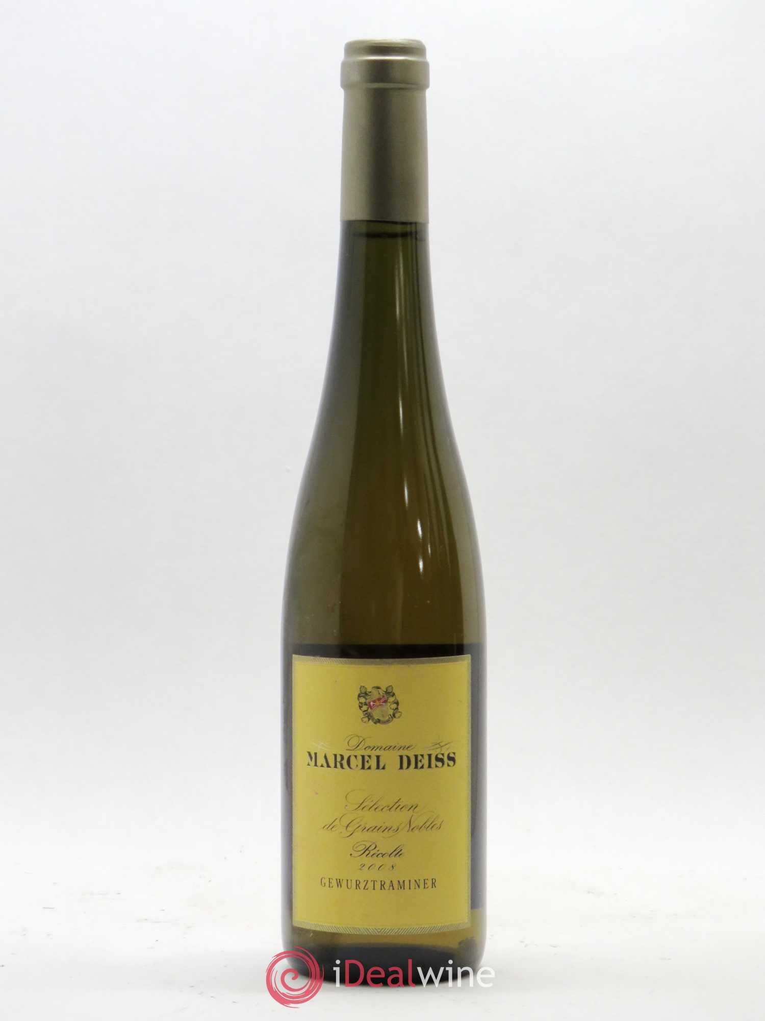 Alsace Gewurztraminer Sélection de Grains Nobles Marcel Deiss (Domaine) 2008 - Lotto di 1 bottiglia - 0