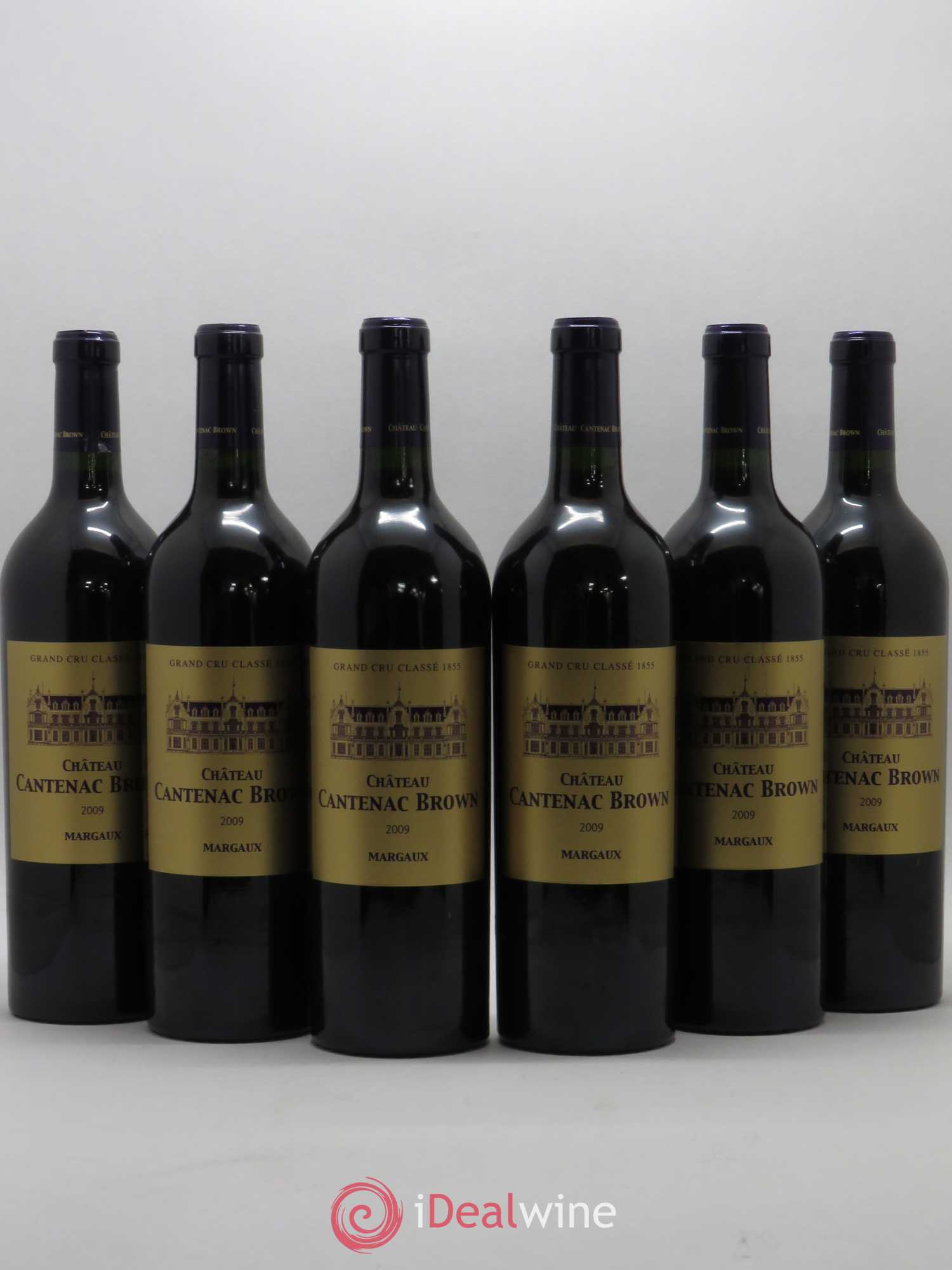 Château Cantenac Brown 3ème Grand Cru Classé 2009 - Lot de 6 bouteilles - 0