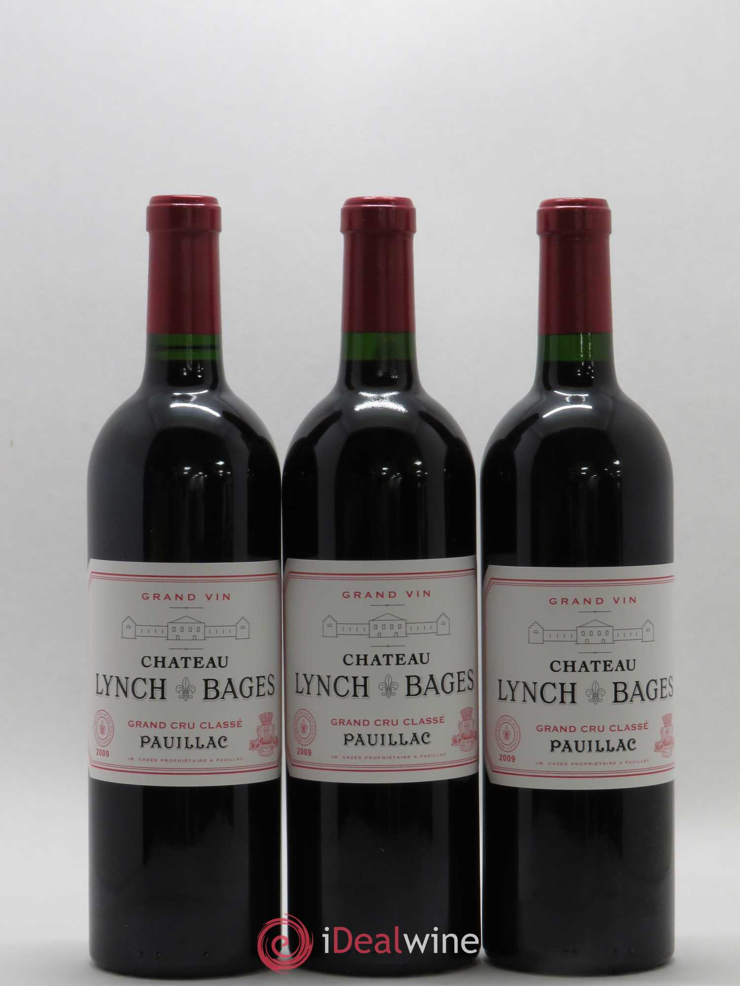 Château Lynch Bages 5ème Grand Cru Classé 2009 - Lot de 6 bouteilles - 1